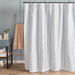 Lenox Polyester Shower Curtain with 12 Hooks - 180x180 cm-Shower Curtains-thumbnailMobile-3