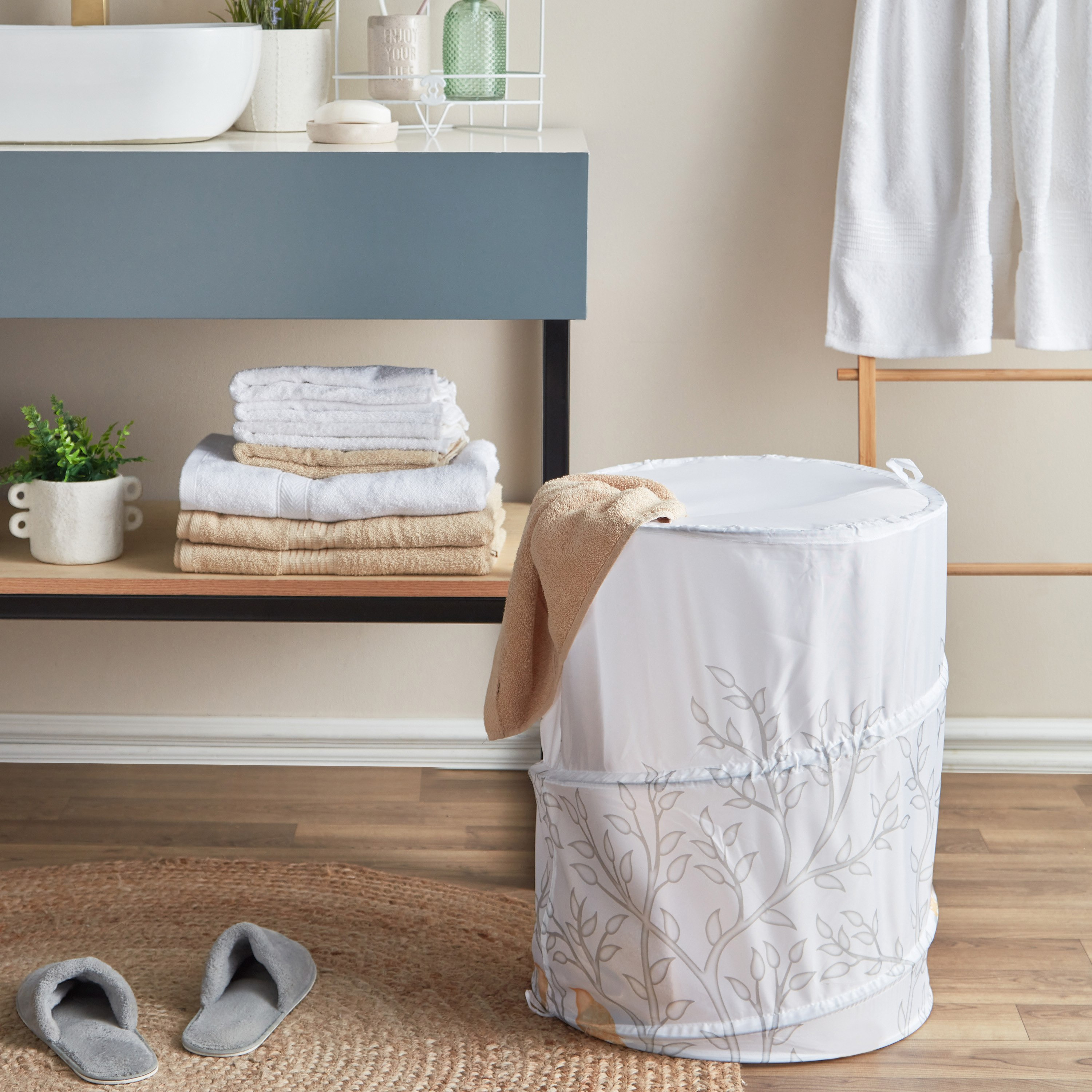 سلة غسيل بطبعات من لينوكس - 42x55 سم-hbxbathroom-bathroomstorage-laundryhampers-image-6