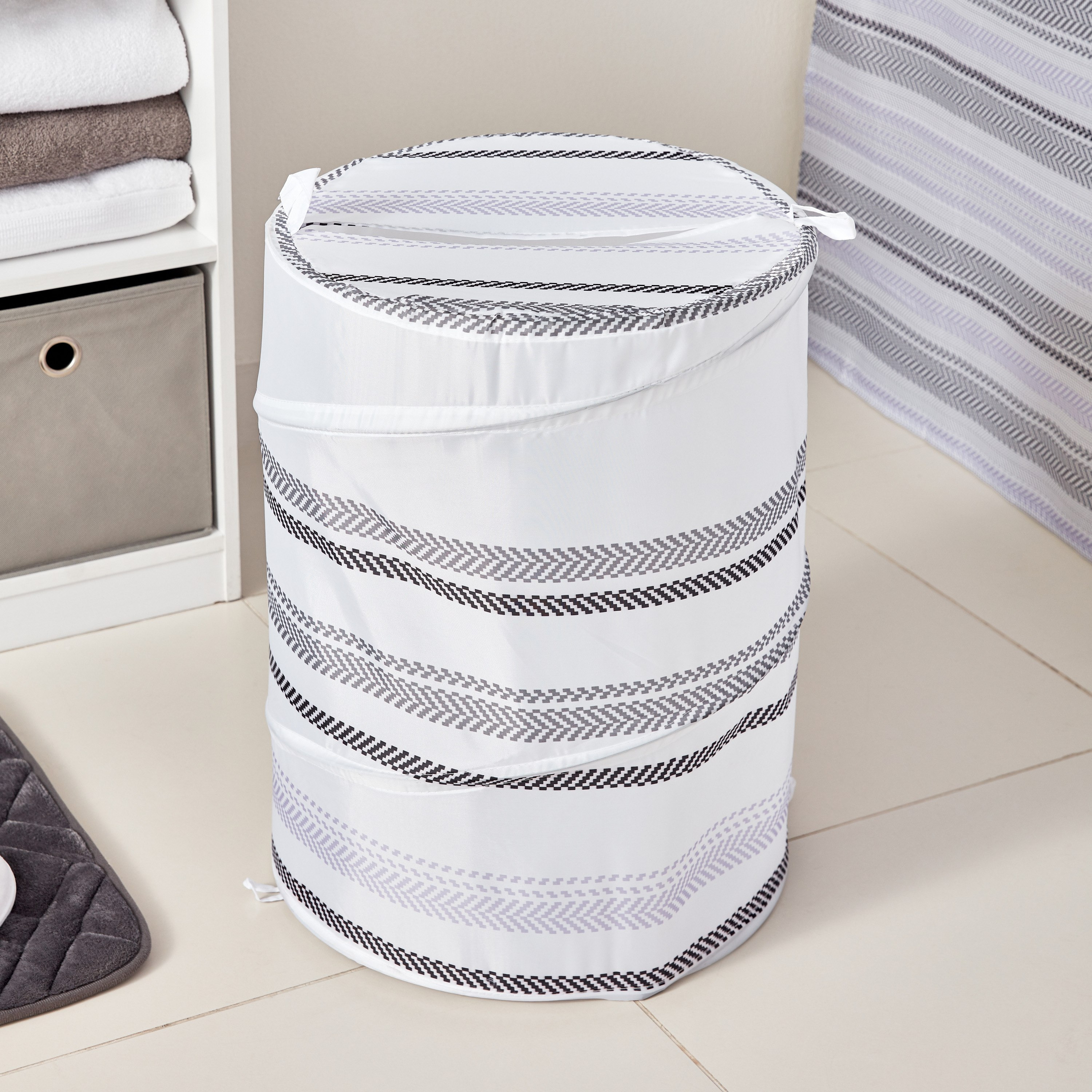 سلة غسيل بطبعات من نيكسوس - 42x55 سم-hbxbathroom-bathroomstorage-laundryhampers-image-2