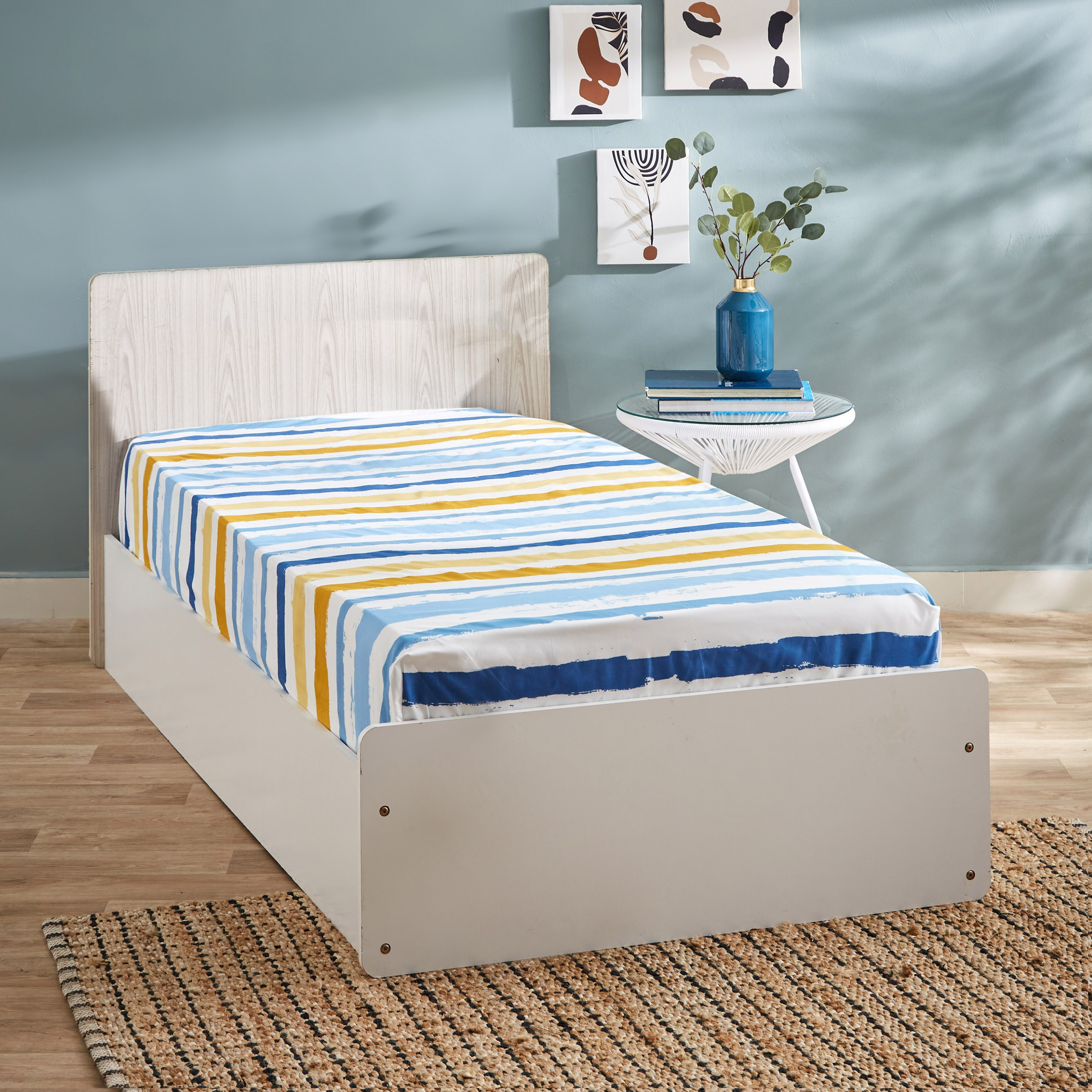 شرشف سرير فردي من أونتاريو براشد ستورك - 90×200 سم-hbxhomeware-hbxbedroom-image-1
