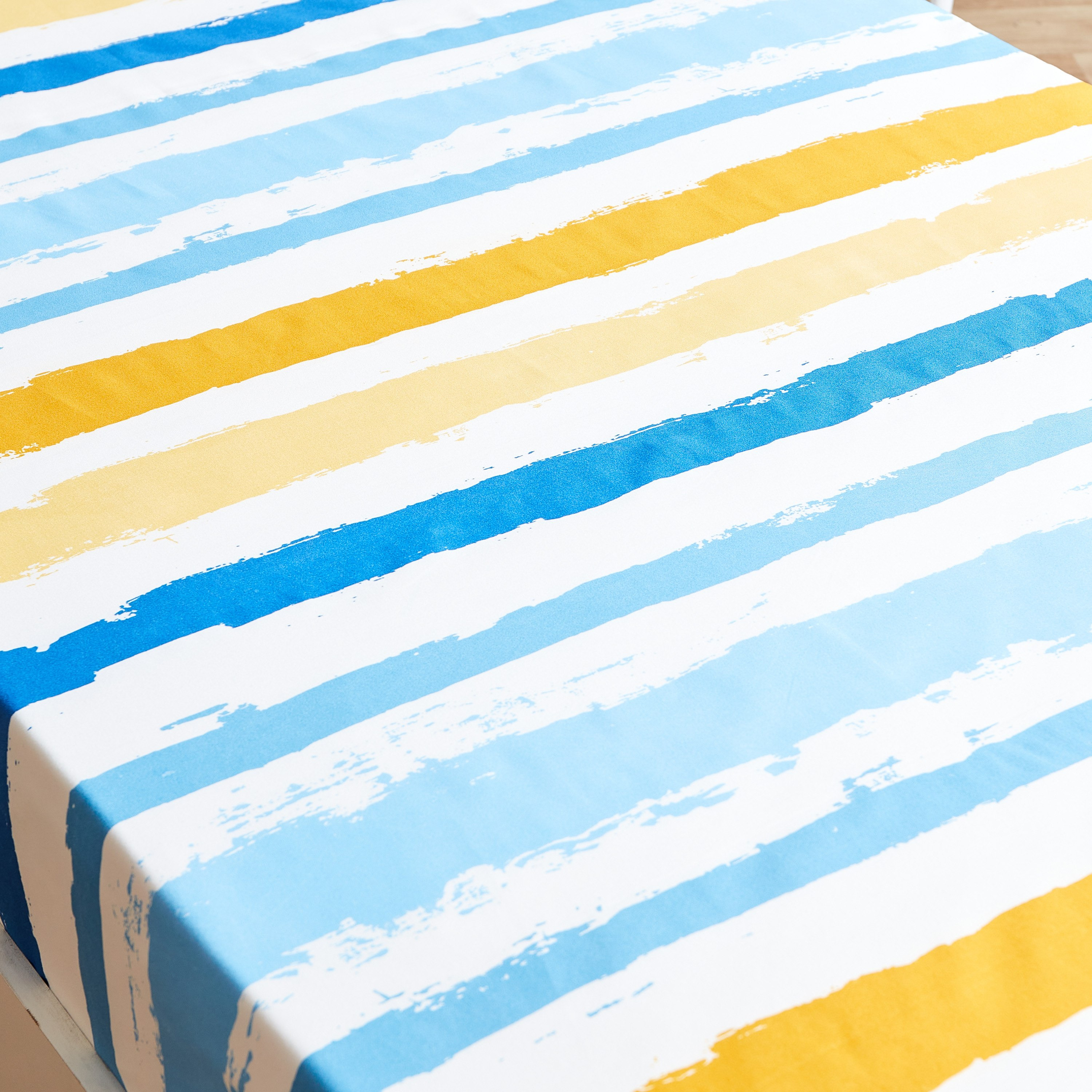 طقم شرشف مسّطح فردي من أونتاريو براشد ستروك - 140×240 سم-hbxhomeware-hbxbedroom-image-6