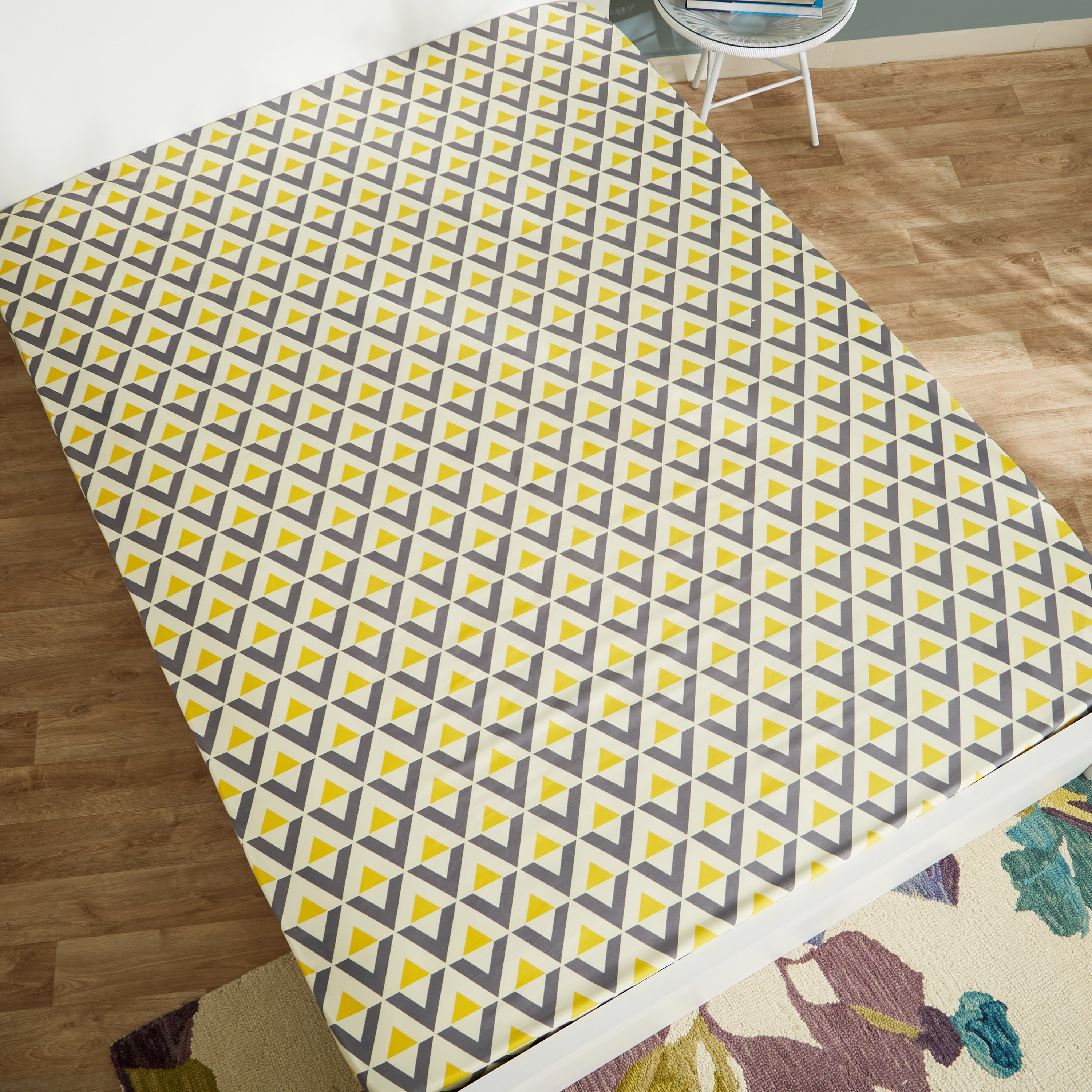 شرشف سرير مطاطي كينج من أونتاريو أزتيك - 180x200+20 سم-hbxhomeware-hbxbedroom-image-2