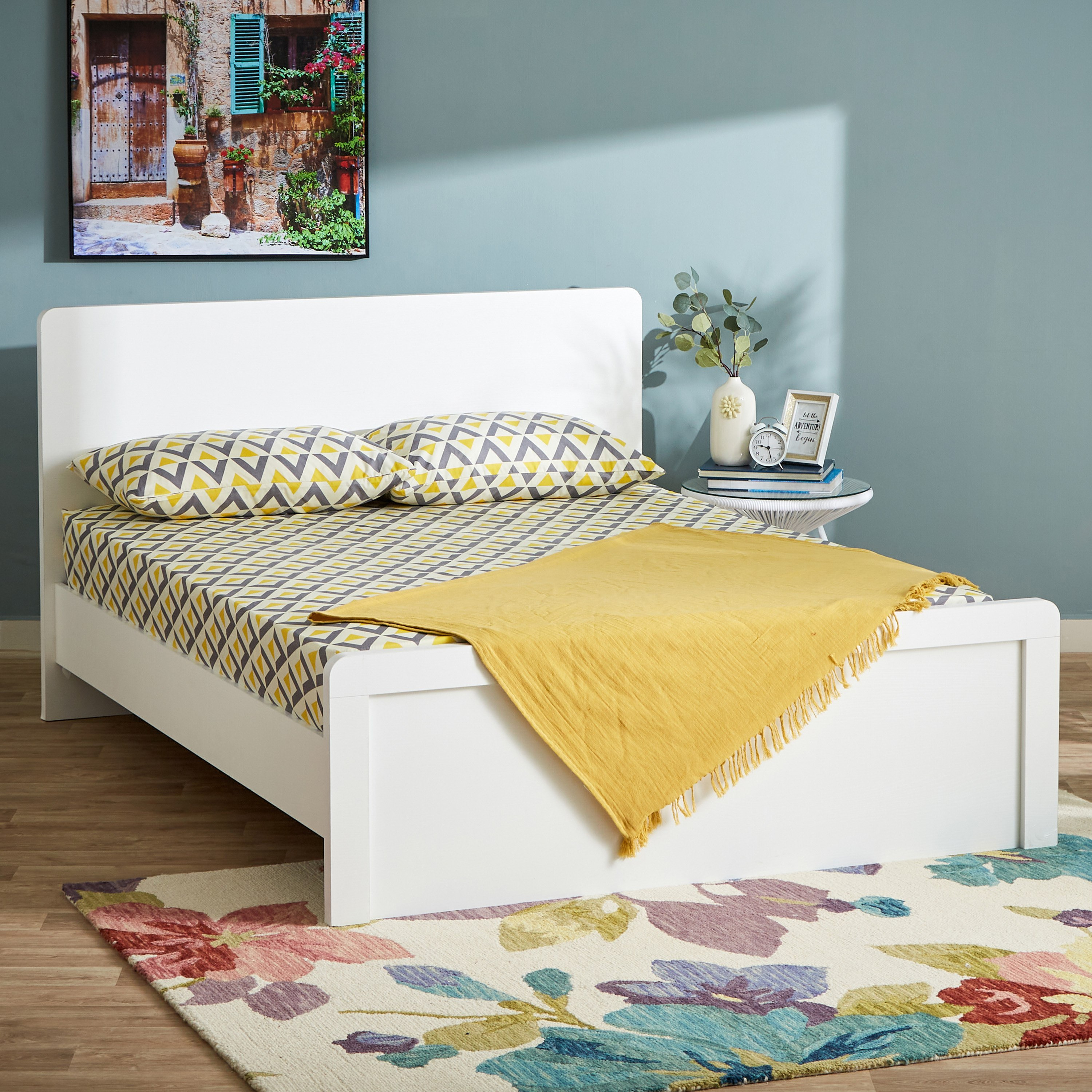 شرشف سرير مطاطي كينج من أونتاريو أزتيك - 180x200+20 سم-hbxhomeware-hbxbedroom-image-6