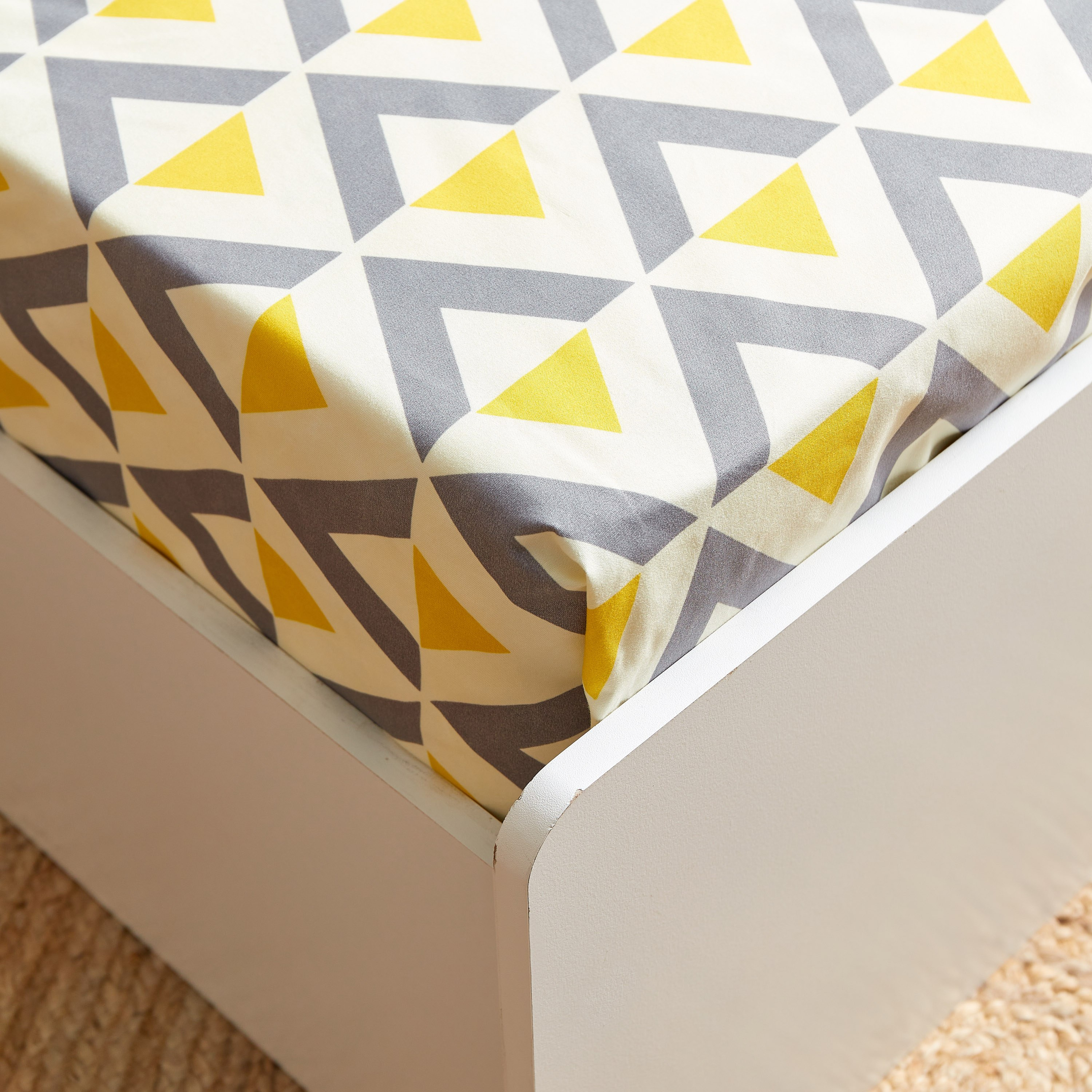 طقم شرشف سرير مسّطح فردي من أونتاريو أزتيك - 140×240 سم-hbxhomeware-bedding-flatsheets-image-5
