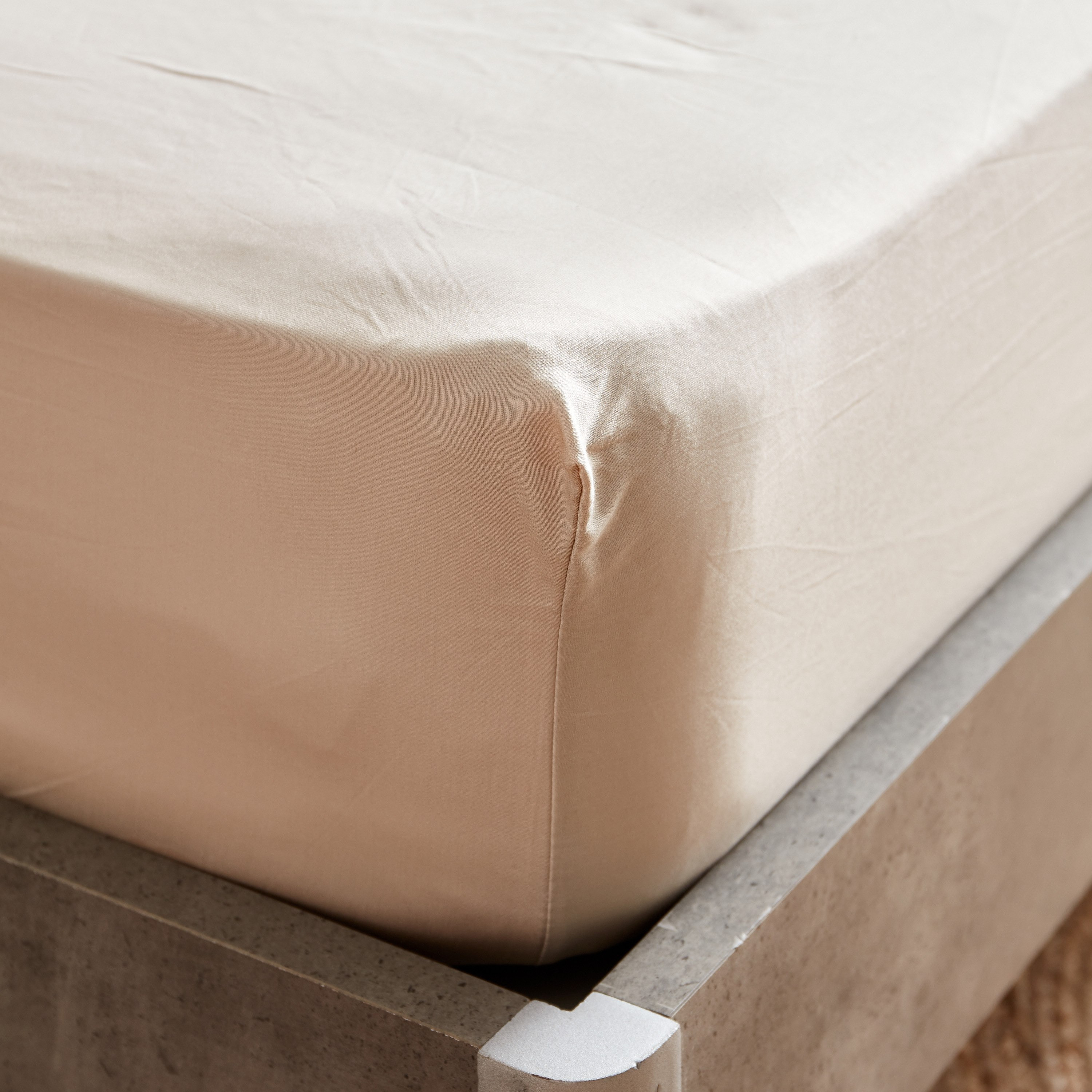 شرشف مطاطي مزدوج معالج من إيكو ريتش - 120x200+33 سم-hbxhomeware-hbxbedroom-image-4