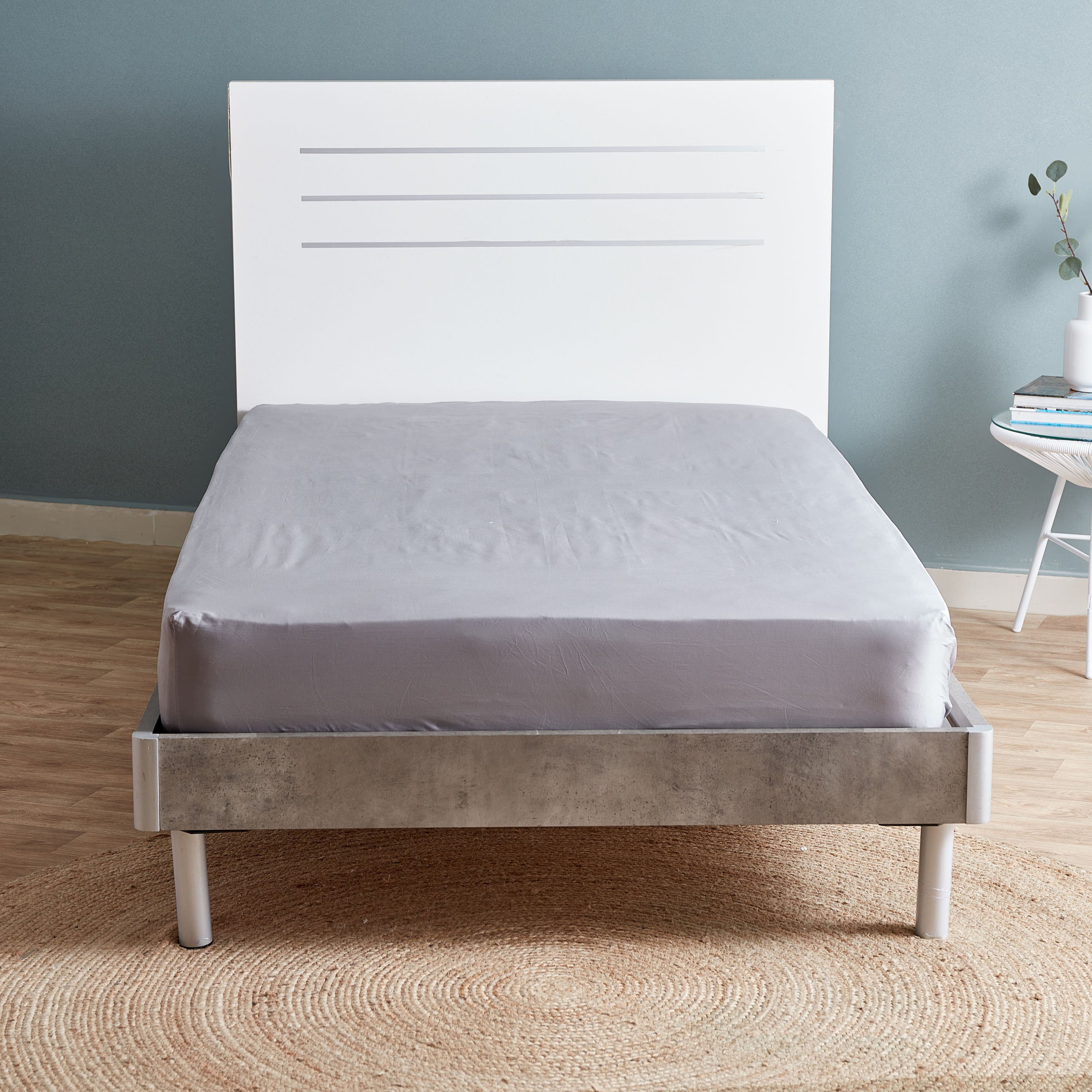 Eco Rich iN-Hance Treated Twin Fitted Sheet - 120x200+33 cm-hbxhomeware-hbxbedroom-image-2