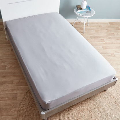 Eco Rich iN-Hance Treated Twin Fitted Sheet - 120x200+33 cm