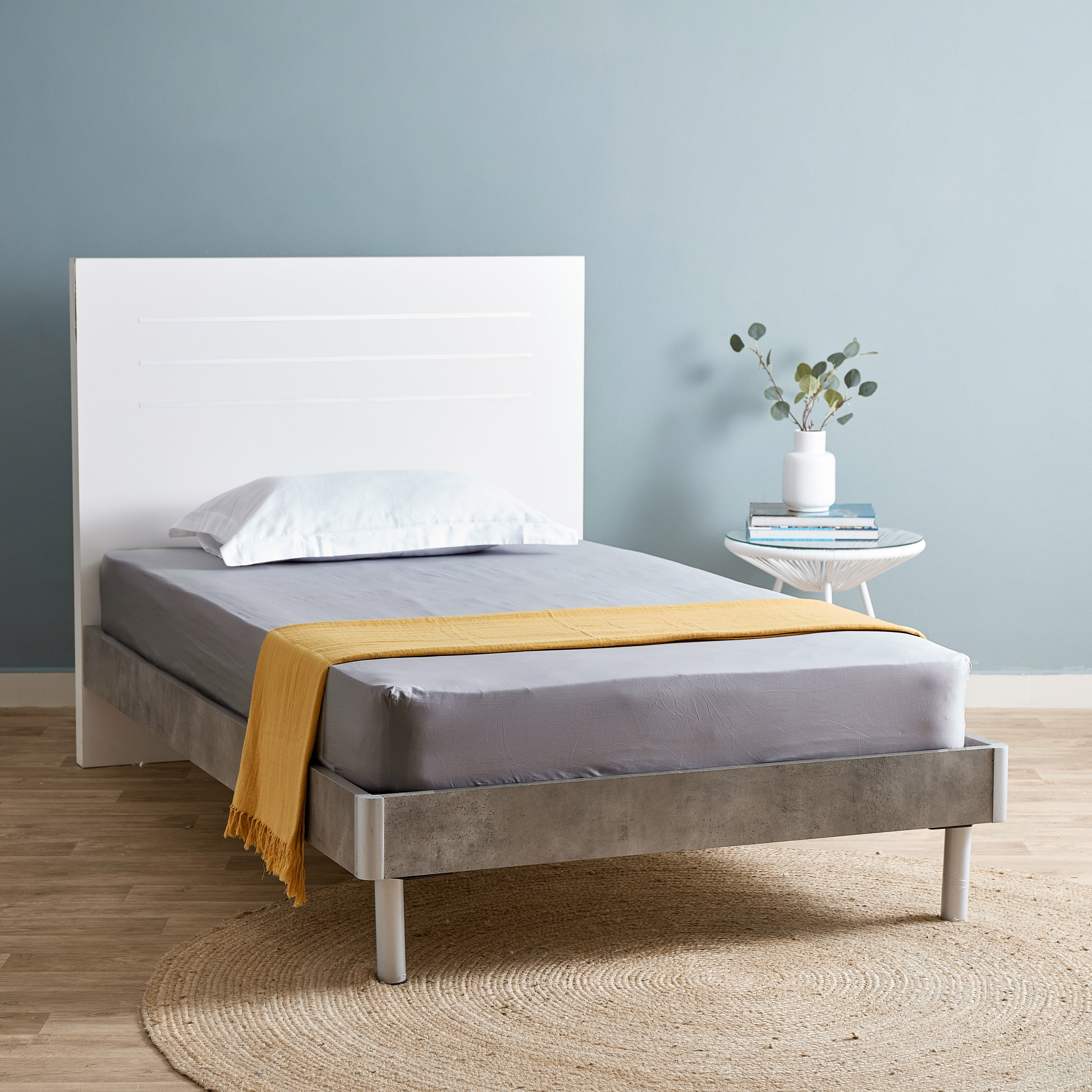 Eco Rich iN-Hance Treated Twin Fitted Sheet - 120x200+33 cm-hbxhomeware-hbxbedroom-image-7