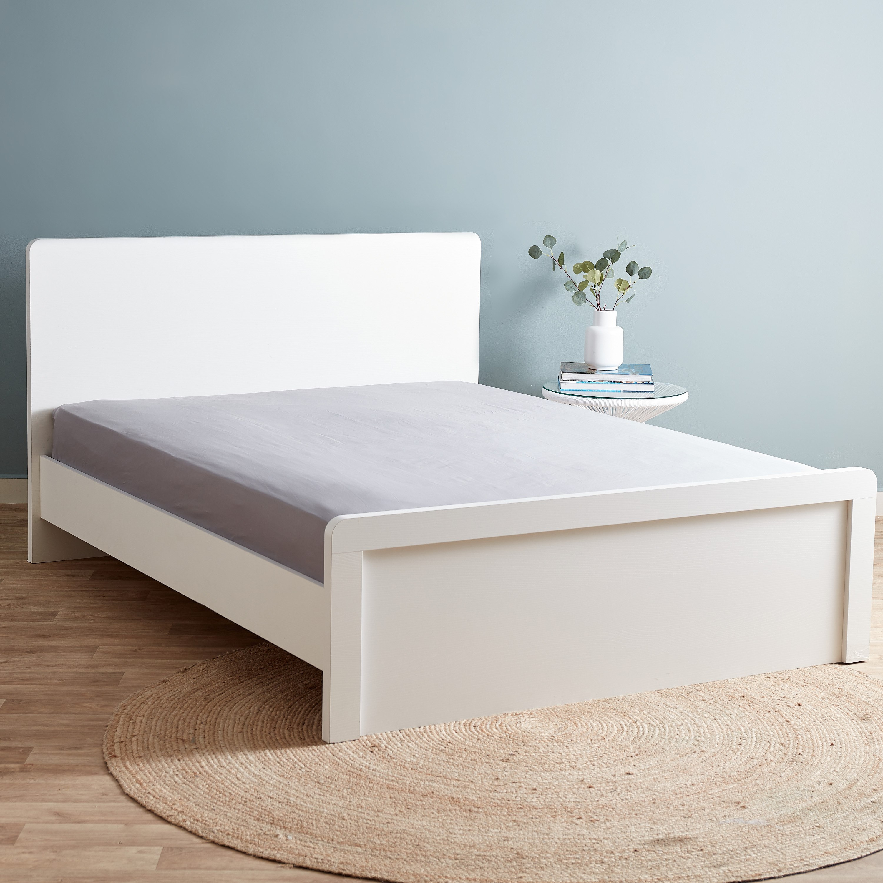 شرشف مطاطي سوبر كينج معالج من إيكو ريتش - 200x200+33 سم-hbxhomeware-hbxbedroom-image-1