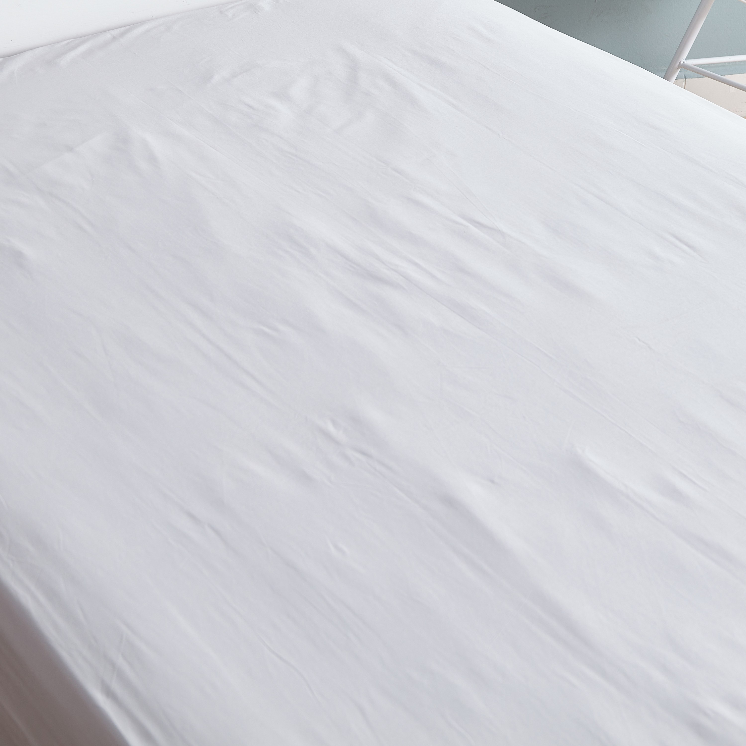 شرشف مطاطي مزدوج معالج من إيكو ريتش - 120x200+33 سم-hbxhomeware-bedding-fittedsheets-image-4