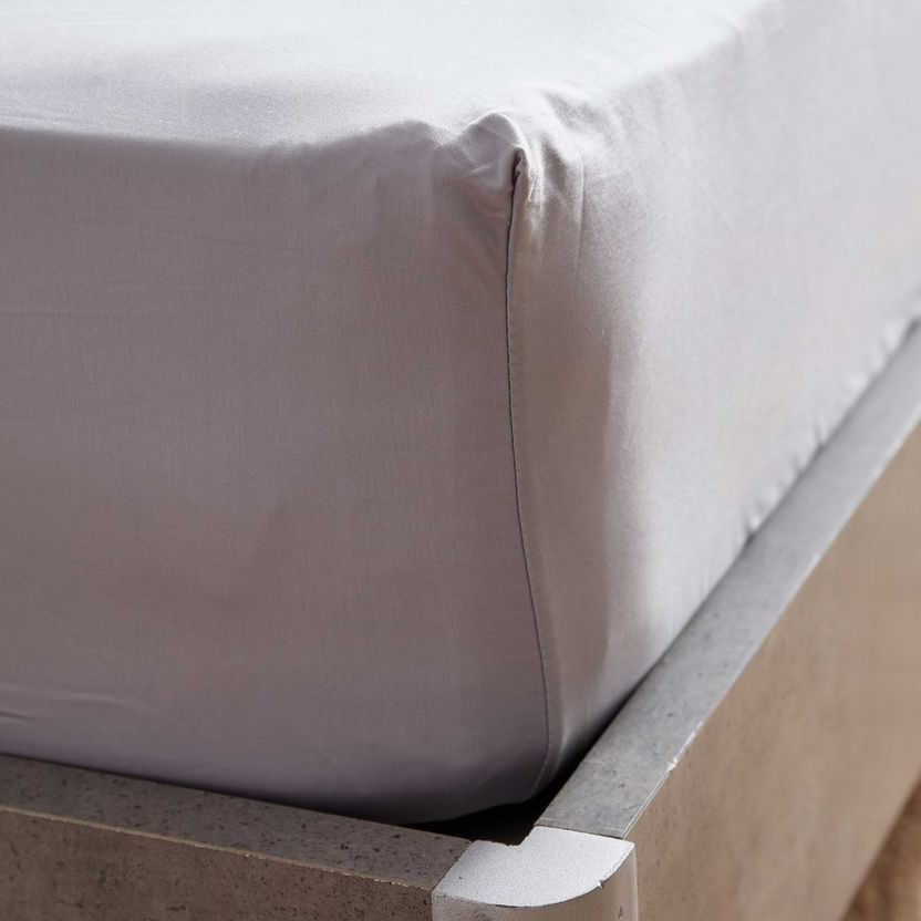 Eco Rich iN-Hance Treated Twin Fitted Sheet - 120x200+33 cm-Sheets and Pillow Covers-image-4