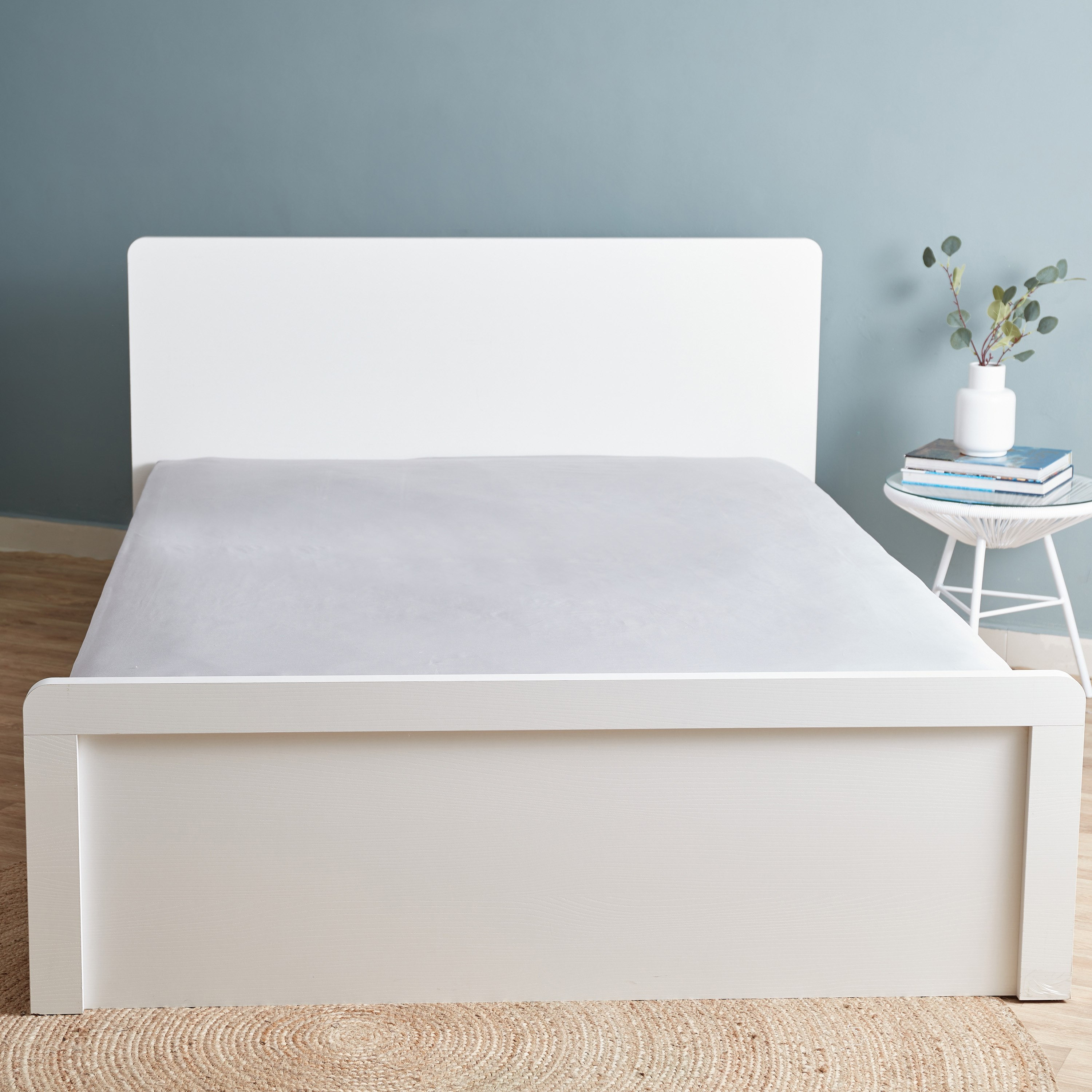 شرشف مطاطي كوين معالج من إيكو ريتش - 150x200+33 سم-hbxhomeware-hbxbedroom-image-2