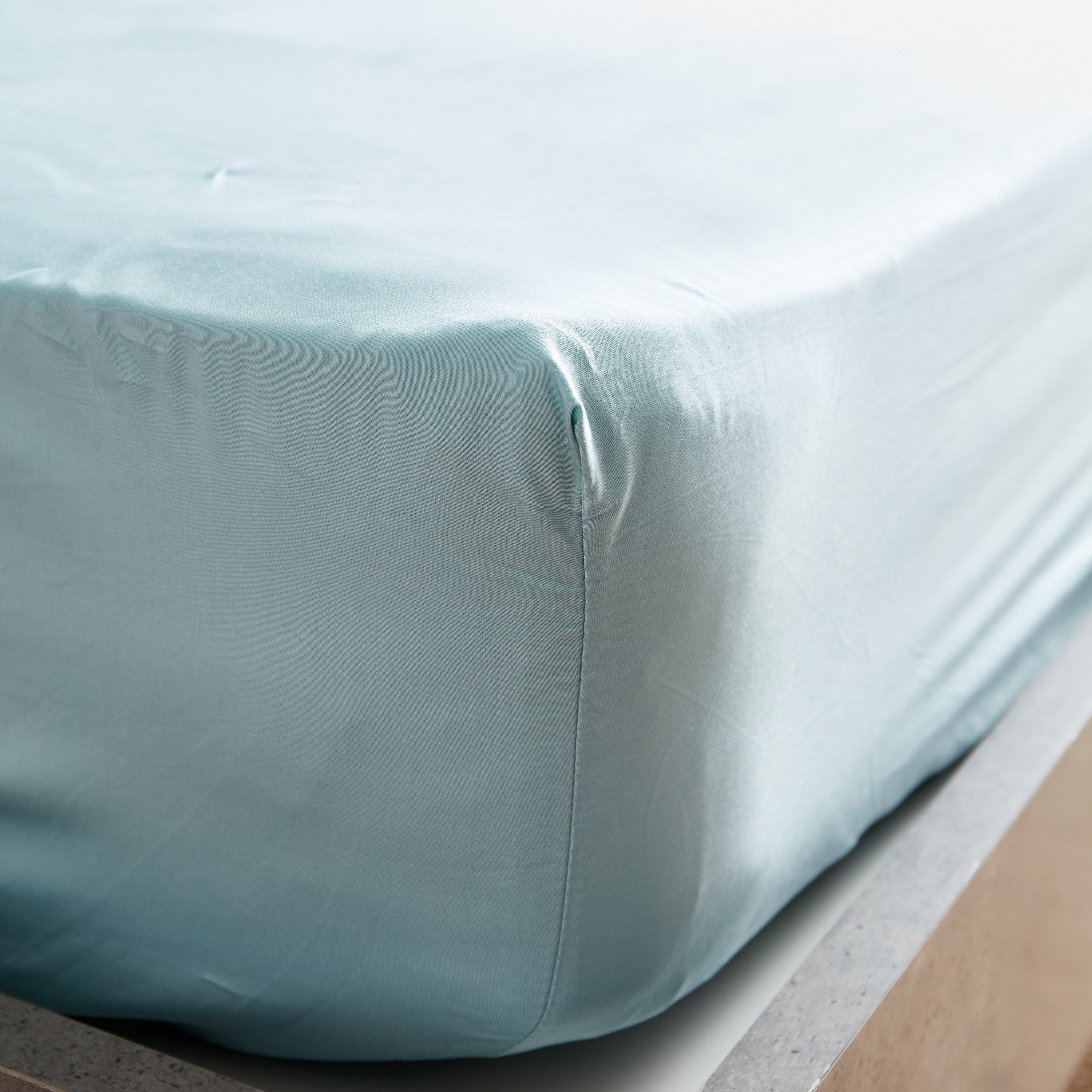 شرشف مطاطي مزدوج معالج من إيكو ريتش - 120x200+33 سم-hbxhomeware-hbxbedroom-image-4