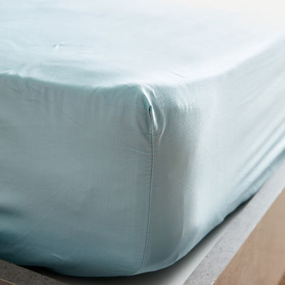 Eco Rich iN-HanceTreated Twin Fitted Sheet - 120x200+33 cms