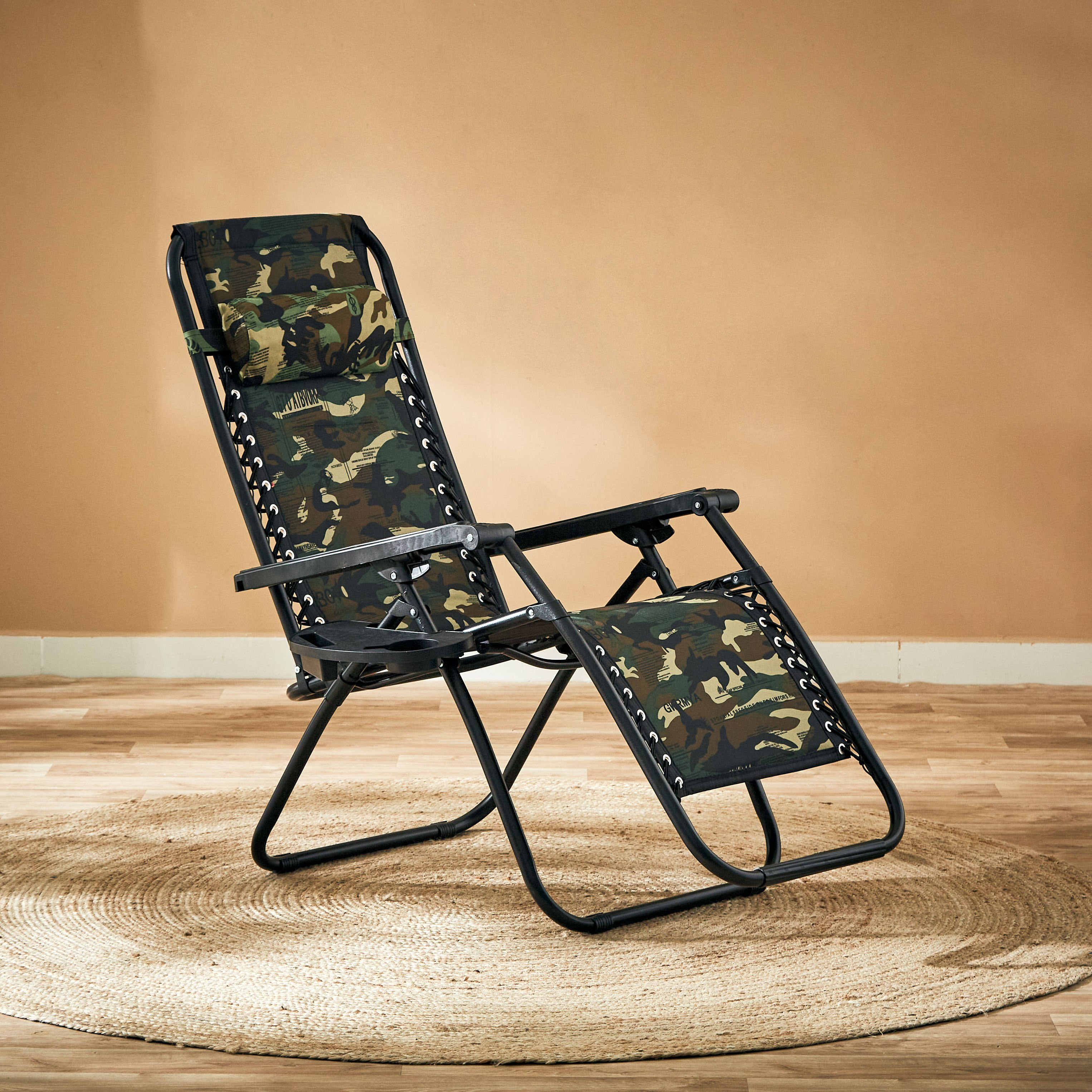 كرسي استرخاء للجلسات الخارجية بحامل أكواب ومساند ذراعين من باتيكس-hbxfurniture-outdoor-swingsandchairs-image-5