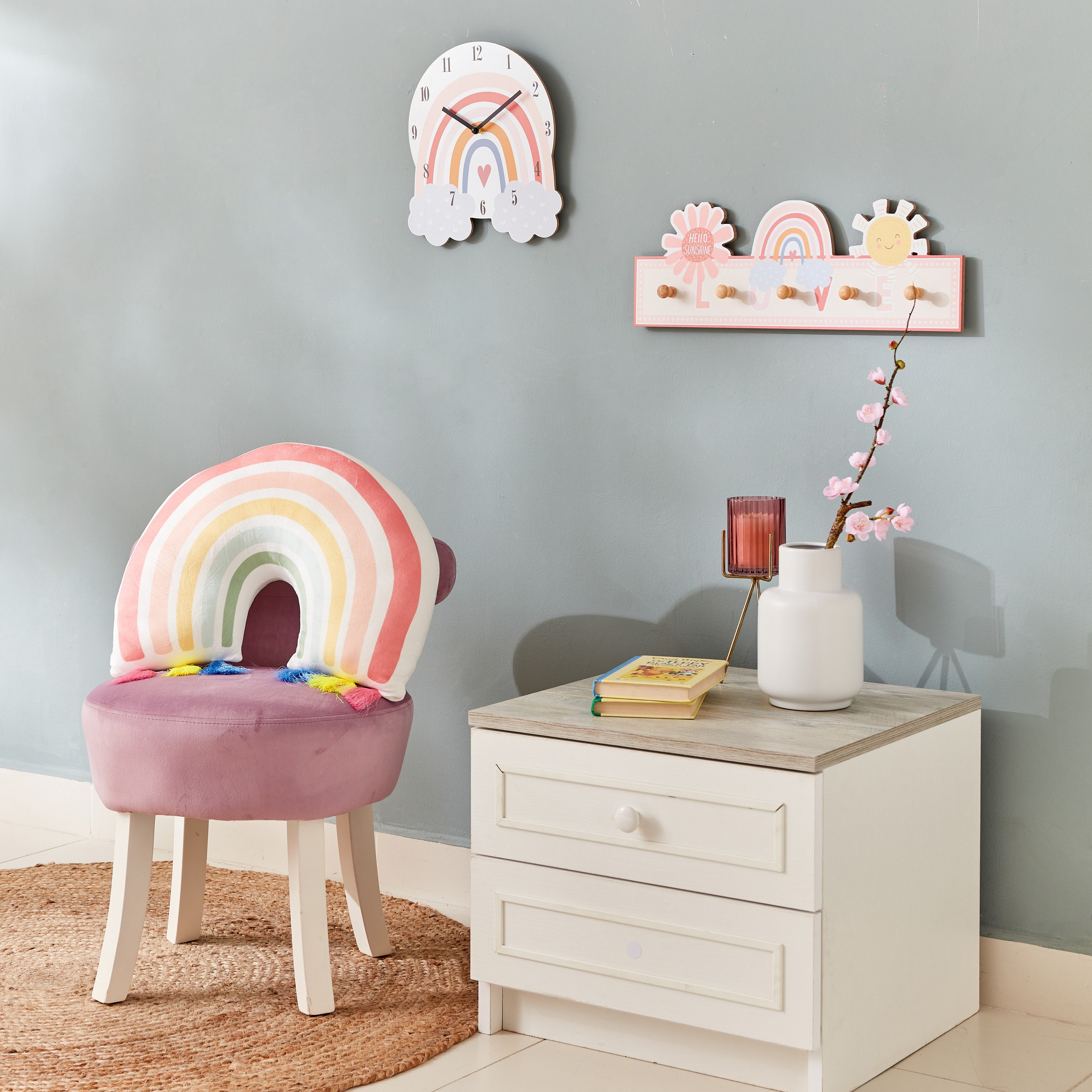 وسادة ملوّنة بشكل قوس قزح من سينتور - 48x33 سم-hbxhomeware-hbxkidsandyouth-image-4