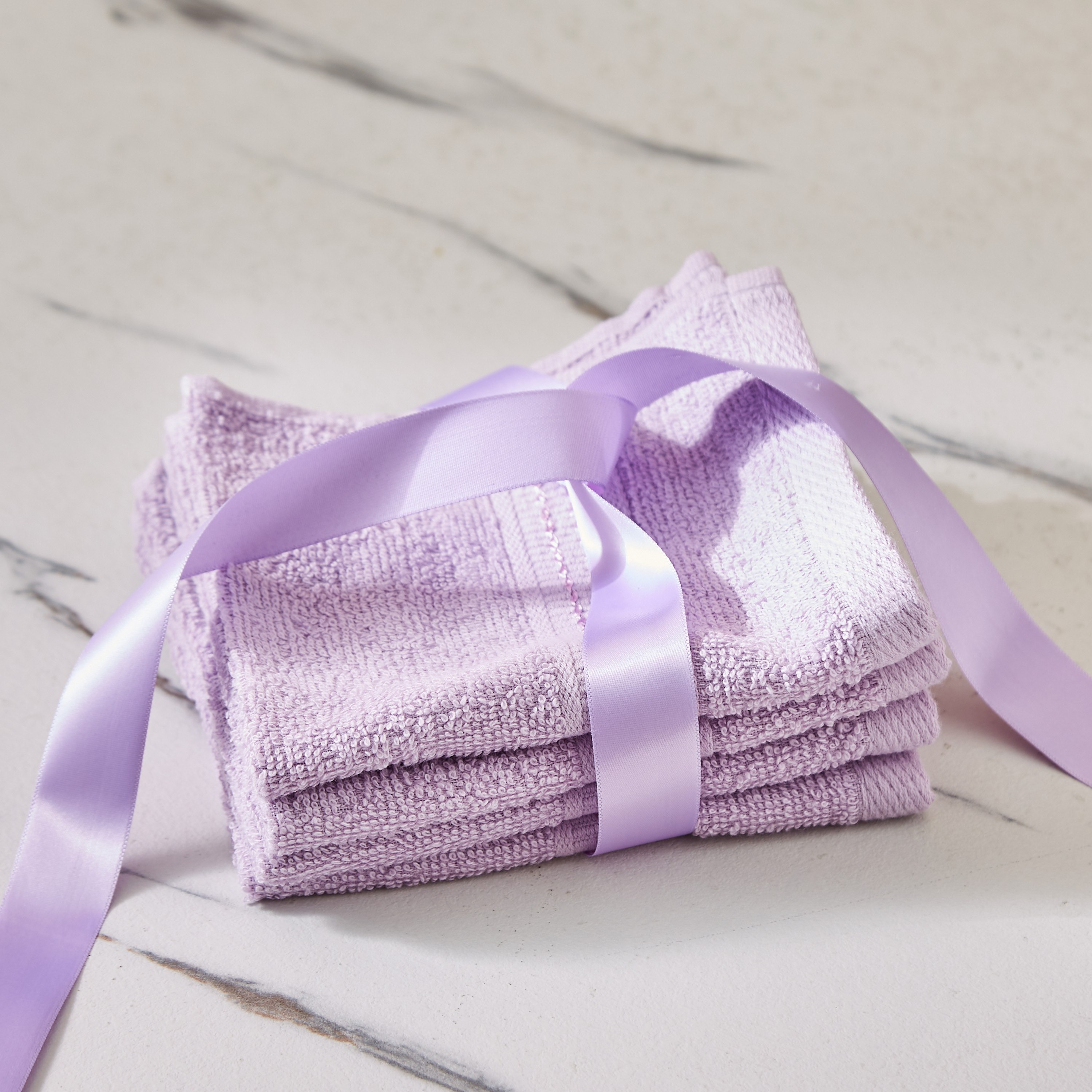 طقم مناشف وجه 4 قطع من إسينشيال- 30x30 سم-hbxbathroom-bathroomtextiles-image-1