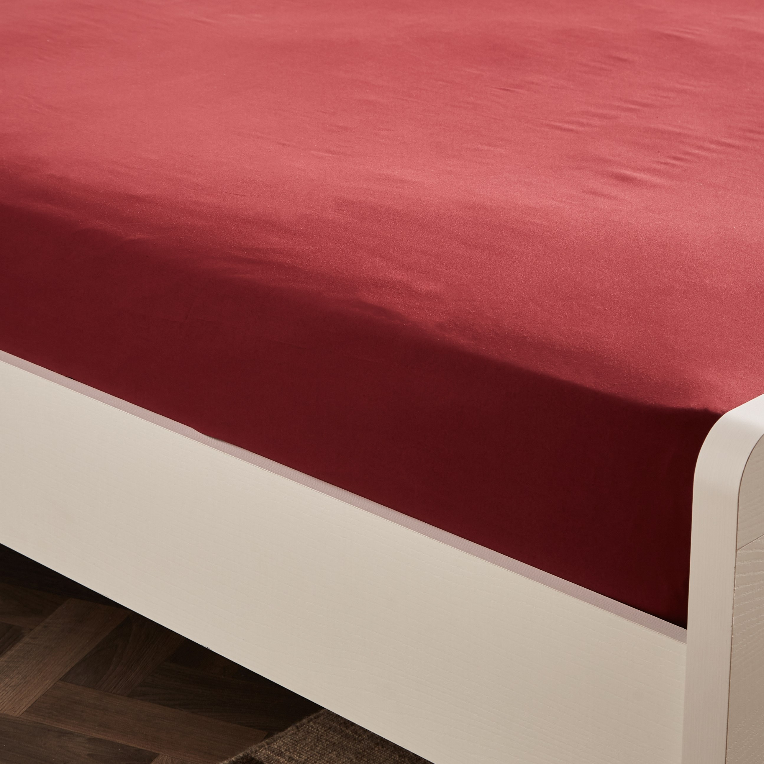 شرشف مطاطي كينج سادة من الألياف الدقيقة من ديربي - 180x200+25 سم-hbxhomeware-bedding-fittedsheets-image-4
