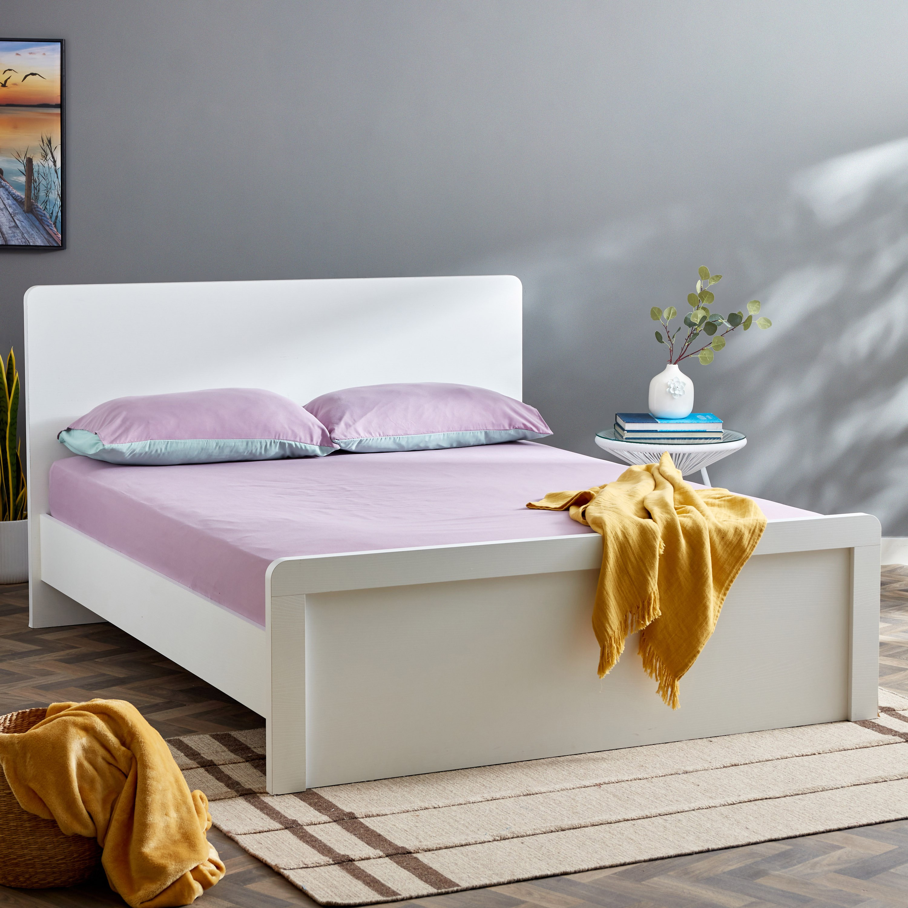 Derby Solid Microfibre King Fitted Sheet - 180x200+25 cm-hbxhomeware-hbxbedroom-image-7