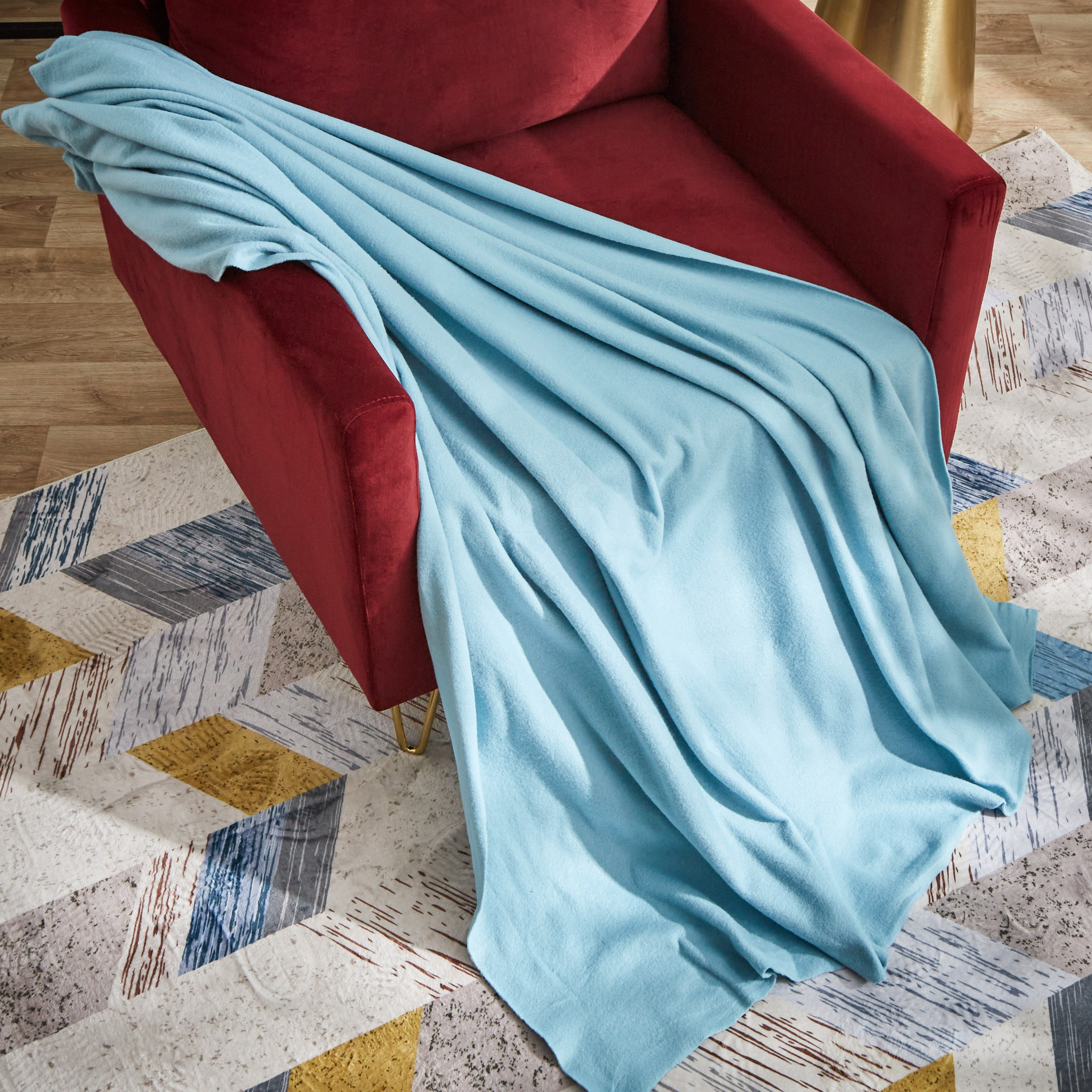 بطانية خفيفة صوف بولار من أتلانتا - 120x160 سم-hbxhomeware-hbxbedroom-image-1