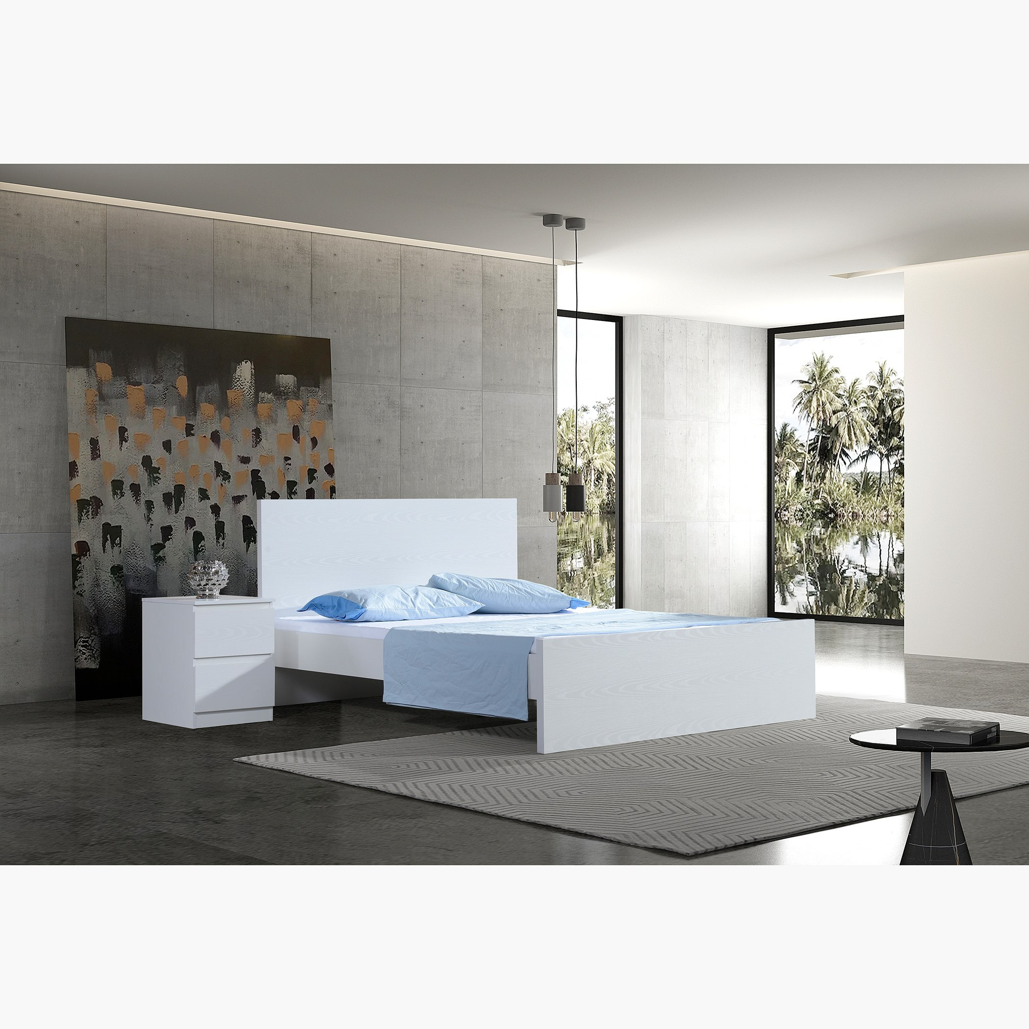 سرير كوين من هالمستاد تروي - 150x200 سم-hbxbedroom-bedsandbedsets-beds-queen-image-1