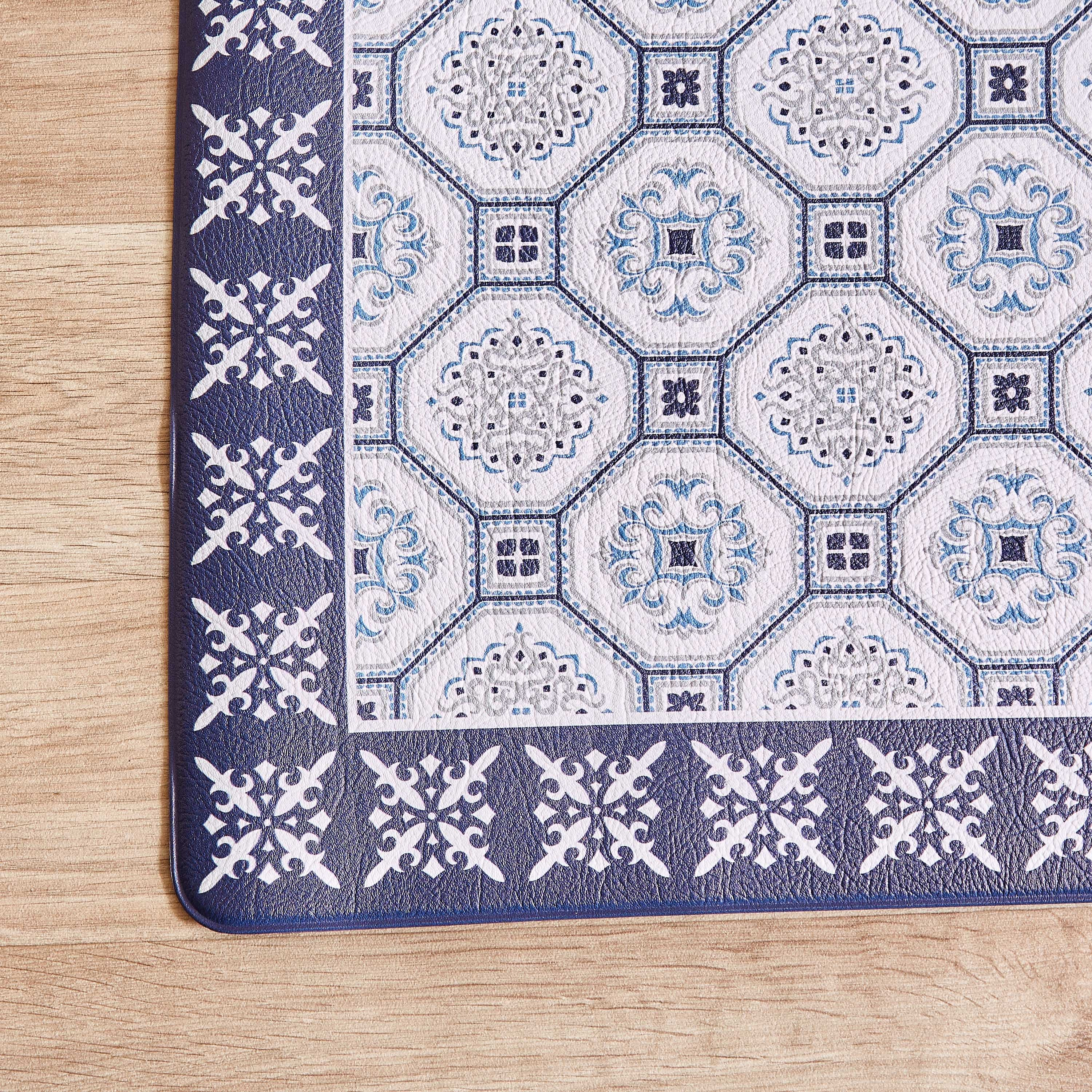 سجادة مقاومة للتعب بي في سي بطبعات من ريزا - 45x120 سم-hbxhomeware-hbxlivingroom-image-2