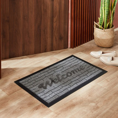 Welcome Anti-Skid Polypropylene Doormat - 45x75 cms