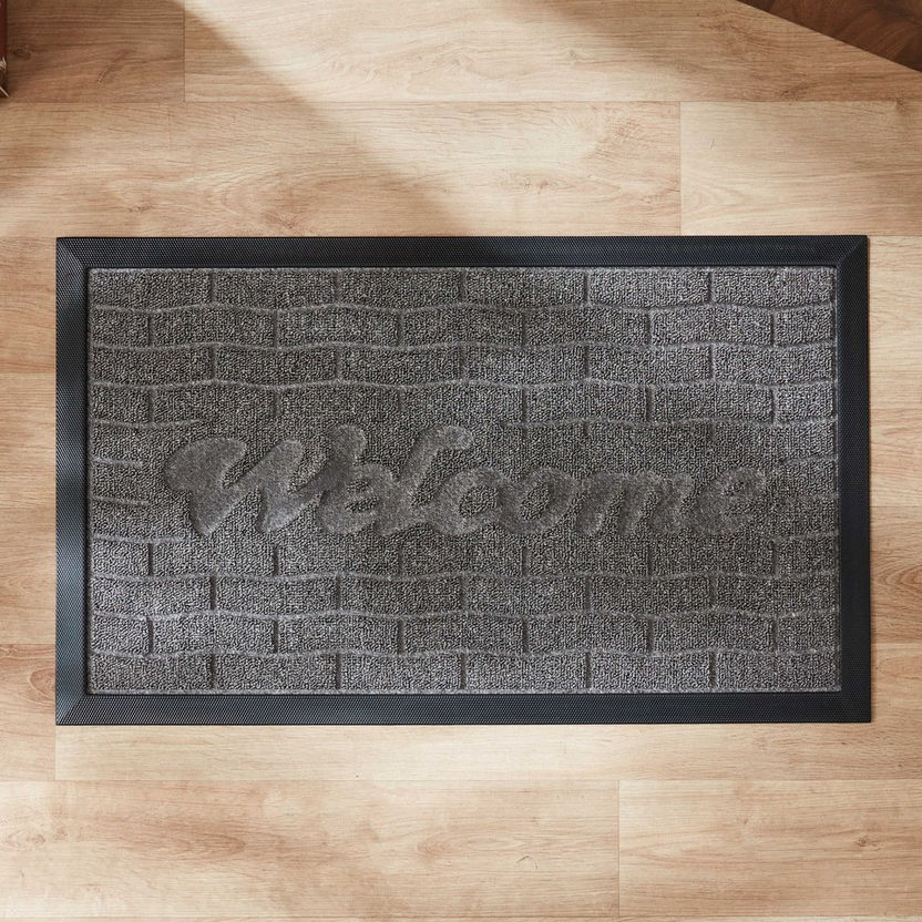 Welcome Anti-Skid Polypropylene Doormat - 45x75 cm-Door Mats-image-1