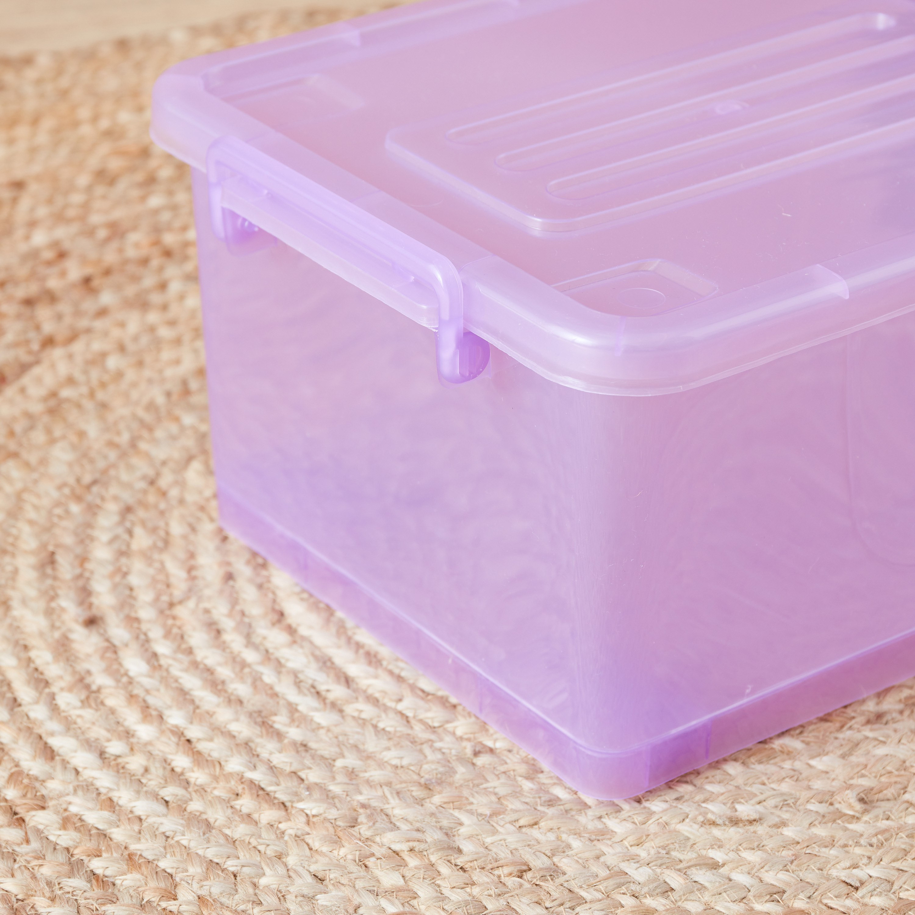 Rolling 15 L Storage Box with Wheels and Lid - 37x30x20 cm-hbxhomeware-hbxkidsandyouth-image-3