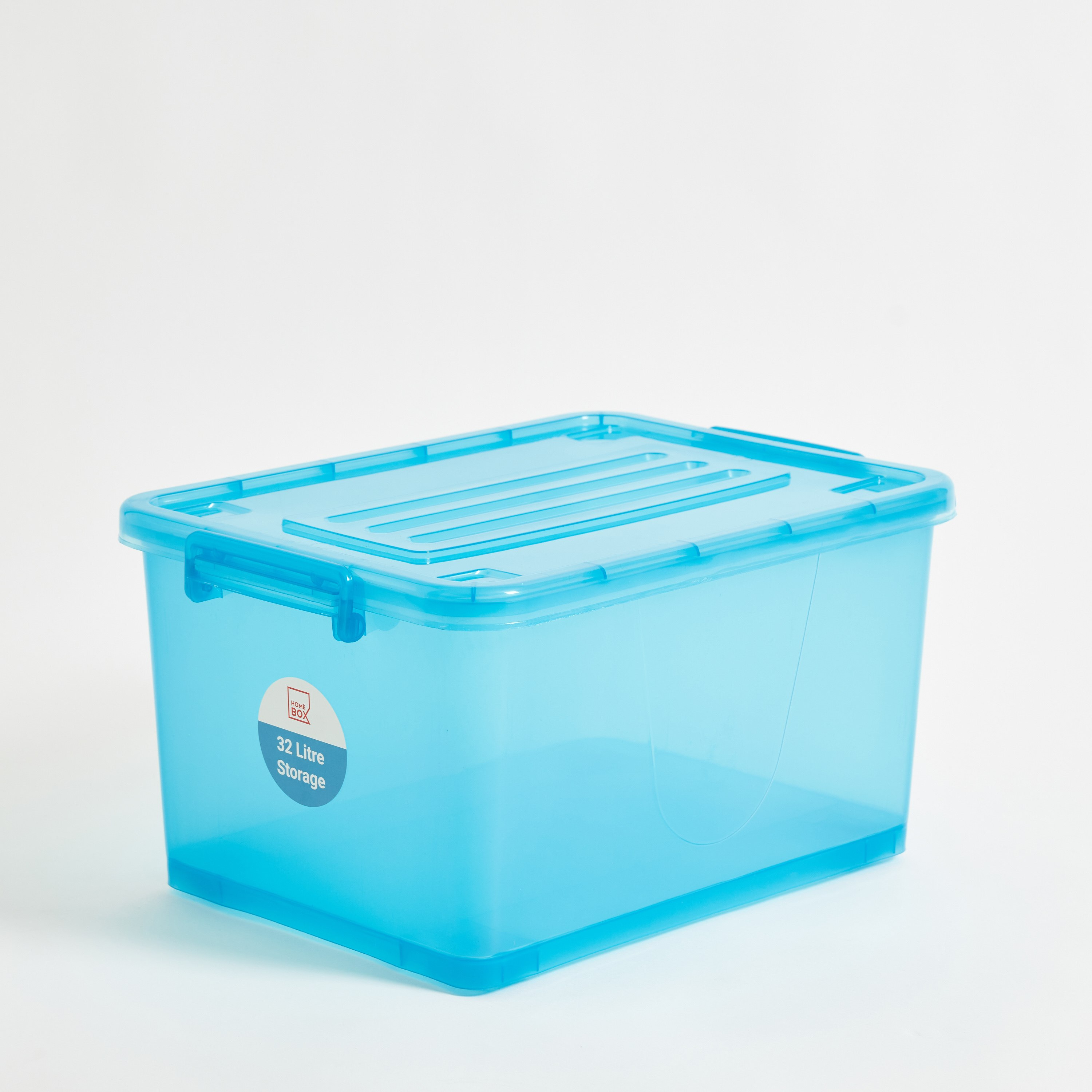 Rolling 32 L Storage Box with Wheels and Lid - 47x34x25 cm-hbxbedroom-bedroomaccessories-bedroomstorage-image-6