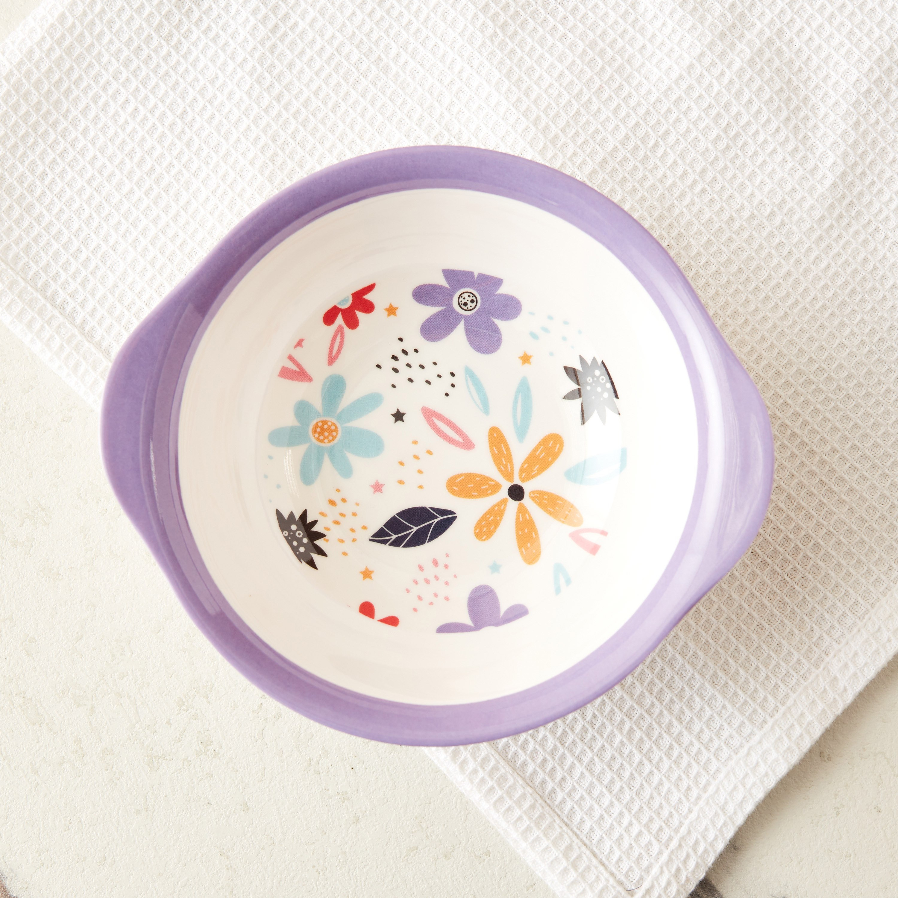 وعاء شوربة ميلامين بتصميم زهور الصيف من ترينيتي - 15 سم-hbxhomeware-hbxkidsandyouth-image-2