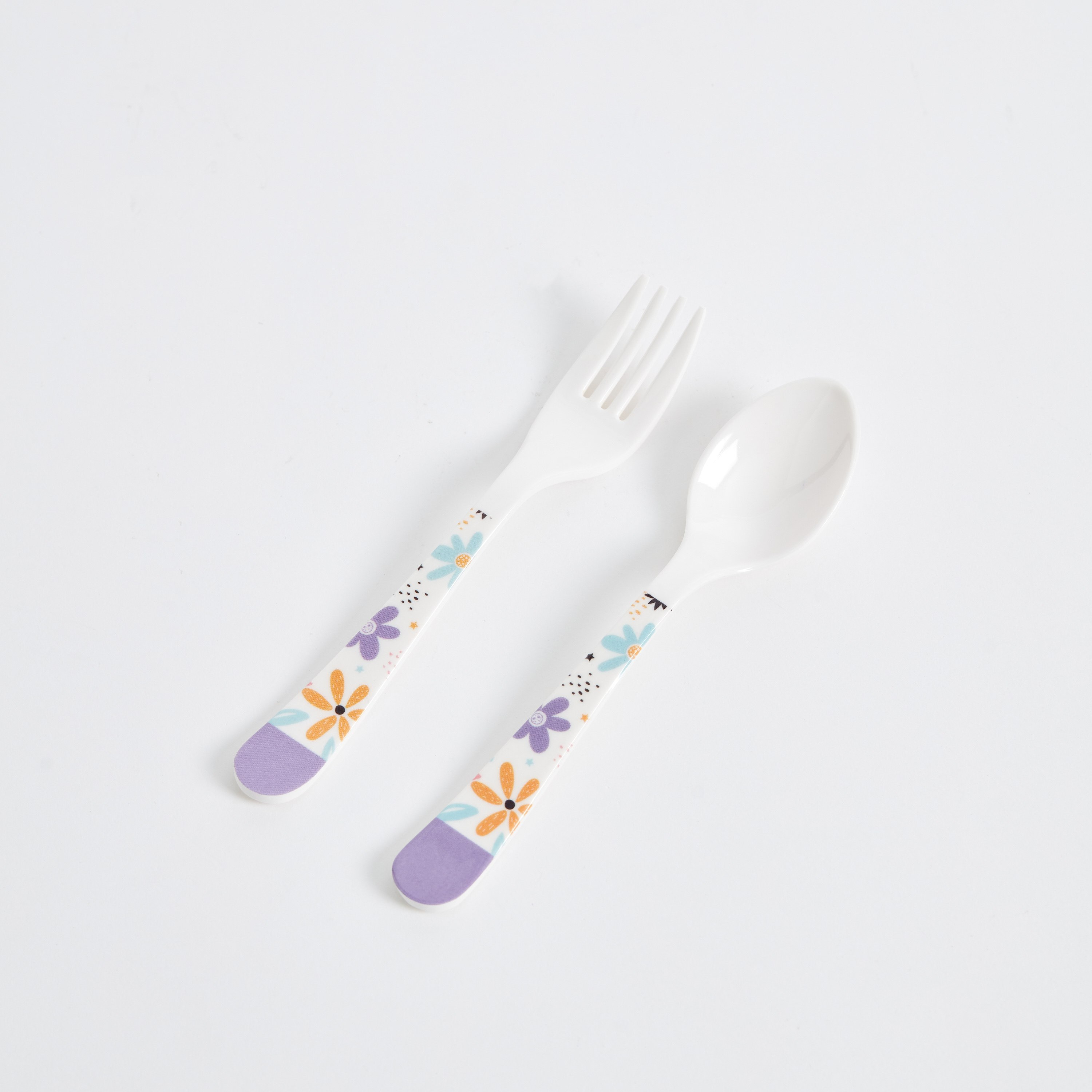 طقم أدوات مائدة ميلامين بتصميم زهور الصيف قطعتين من ترينيتي - 16 سم-hbxhomeware-hbxkidsandyouth-image-5
