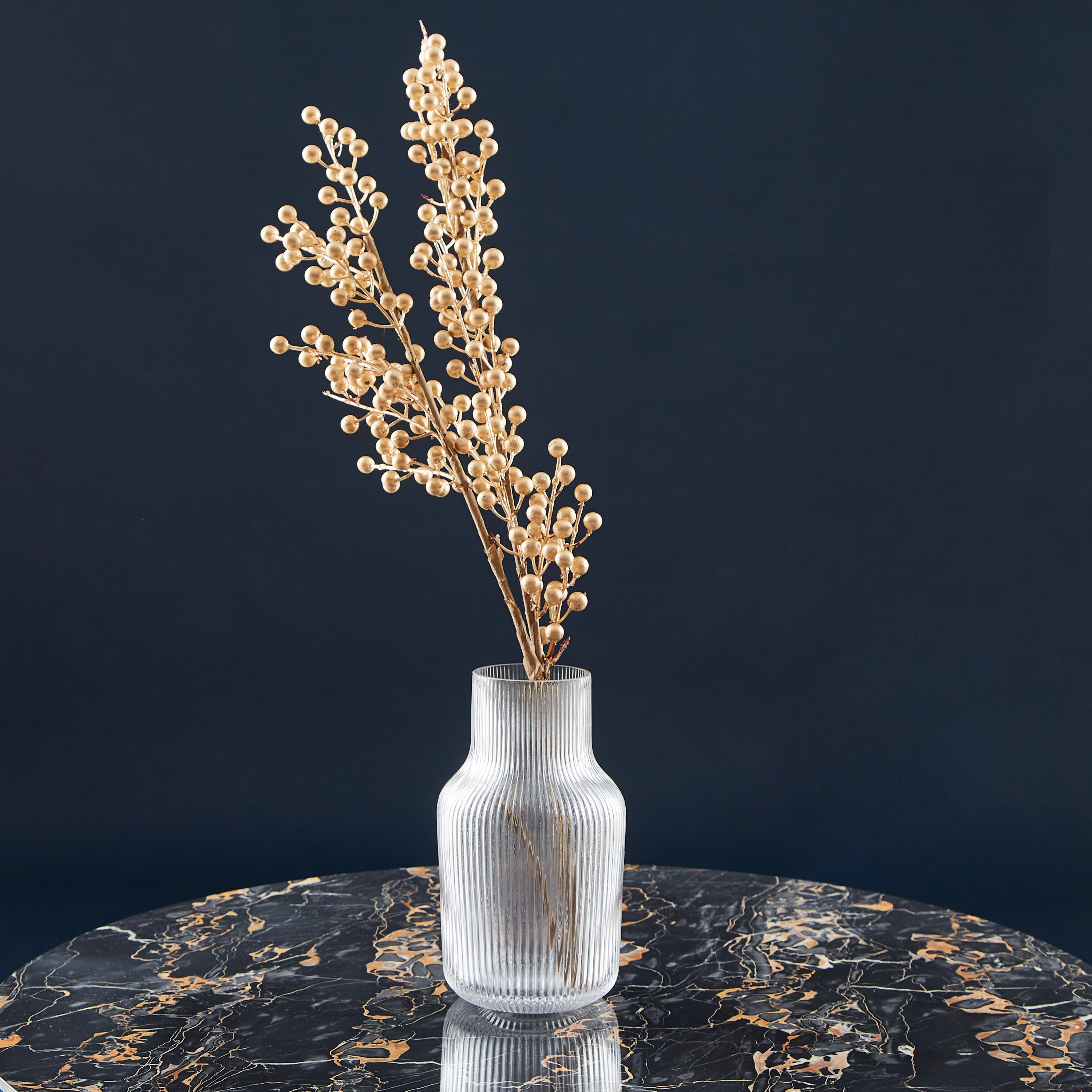 Atlanta Glass Vase - 13x23 cm-hbxbedroom-decorandaccessories-vases-image-1