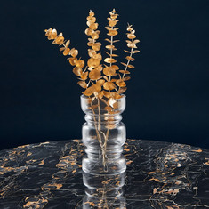 مزهرية زجاجية من أتلانتا - 12x20 سم
