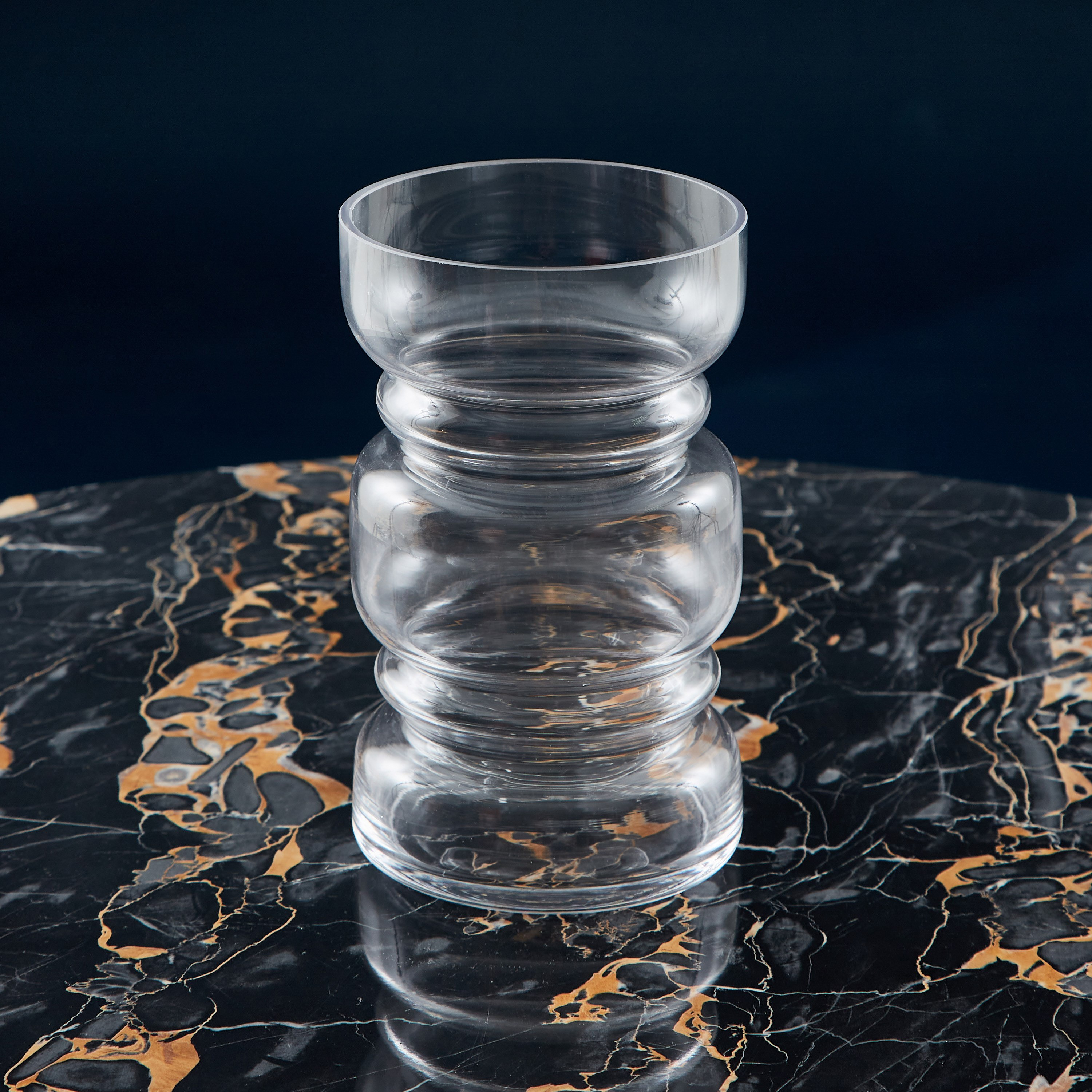 مزهرية زجاجية من أتلانتا - 12x20 سم-hbxbedroom-decorandaccessories-vases-image-2