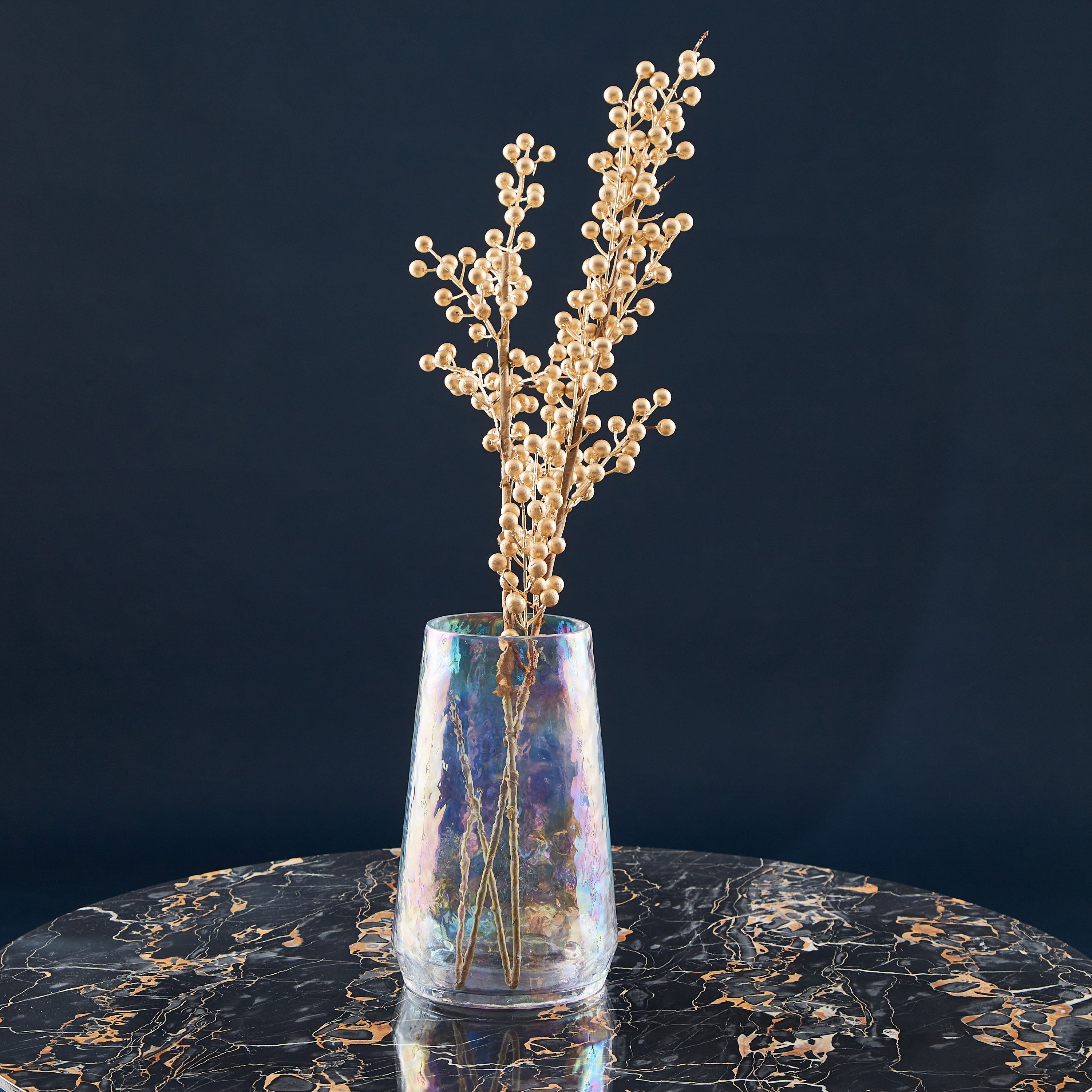 Atlanta Glass Vase - 17x25 cm-hbxbedroom-decorandaccessories-vases-image-1