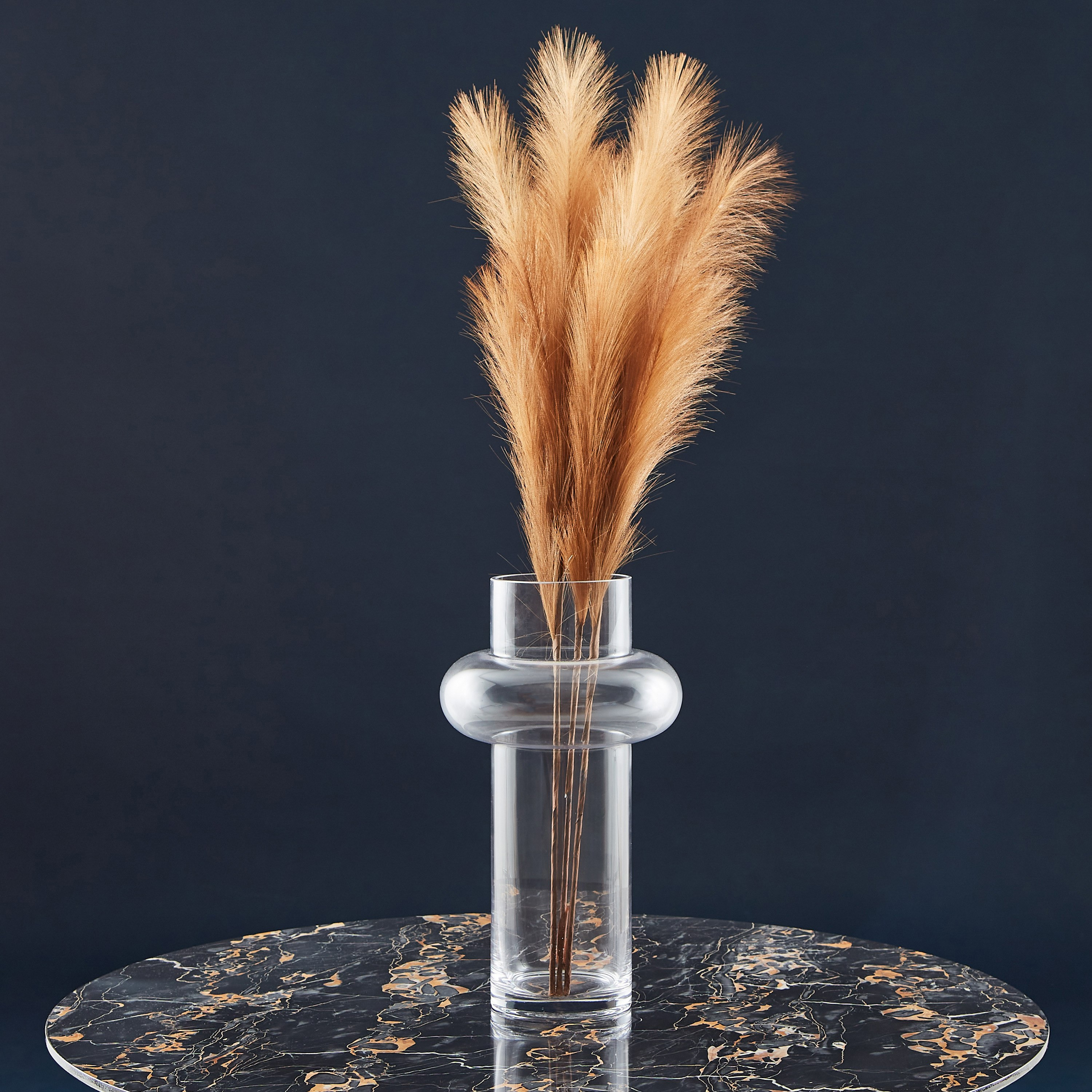 مزهرية زجاجية من أتلانتا - 20 × 35 سم-hbxbedroom-decorandaccessories-vases-image-1
