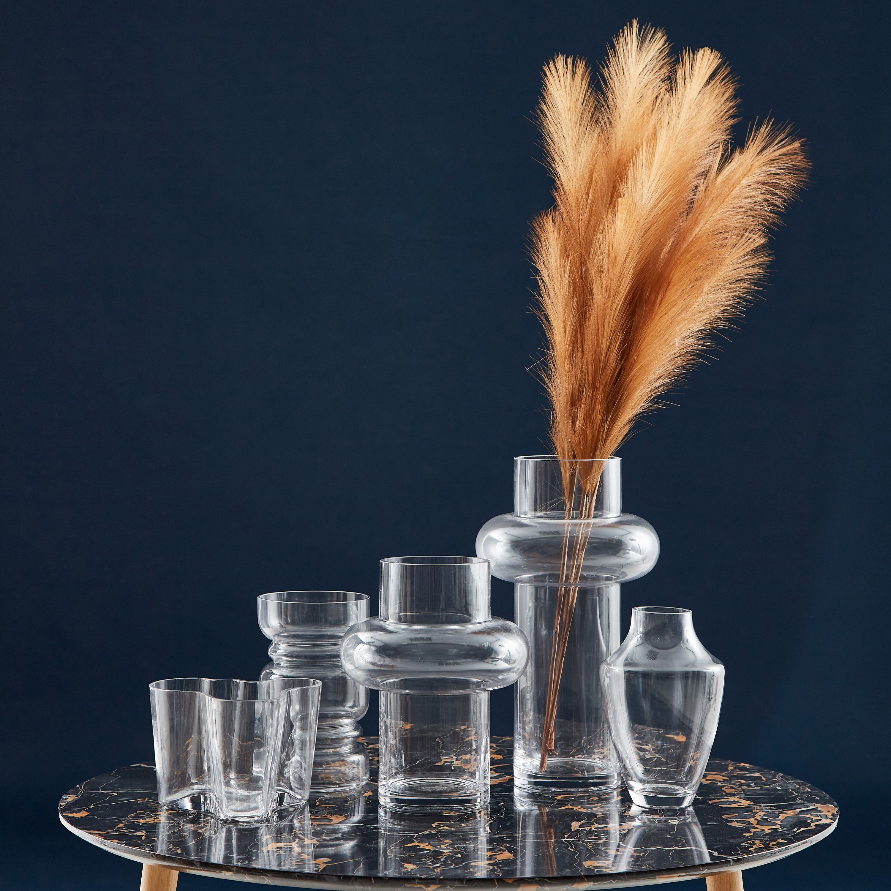 مزهرية زجاجية من أتلانتا - 20 × 35 سم-hbxbedroom-decorandaccessories-vases-image-4