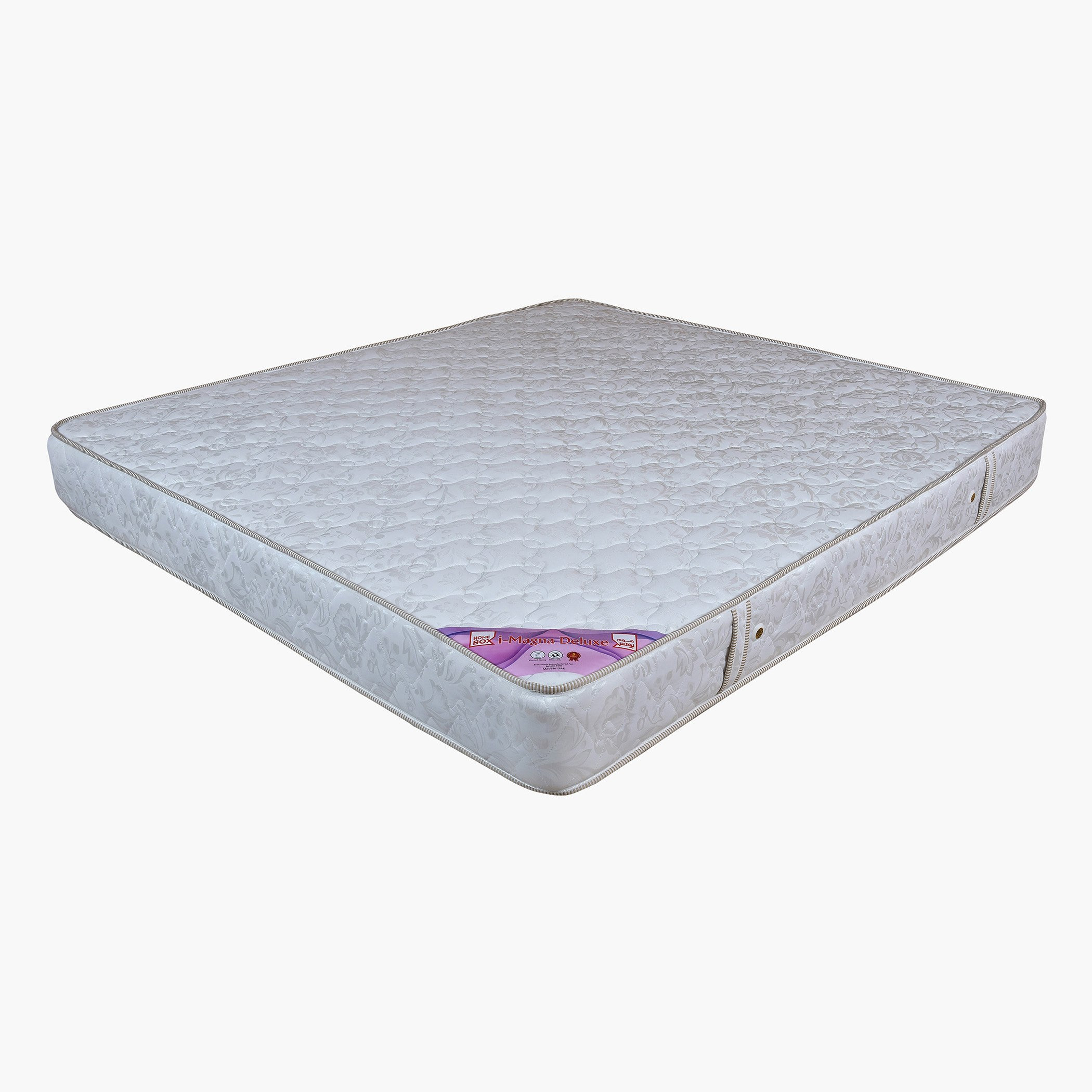 مرتبة فردية بنوابض حلزونية وإسفنج من آي ماجنا ديلوكس - 90x190x22 سم-hbxfurniture-bedroom-mattresses-single-image-4
