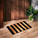 Stripe Print Coir Doormat with PVC Back - 40x60 cm-Door Mats-thumbnailMobile-0