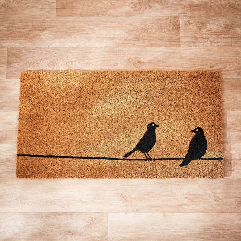 Little Birds Printed Coir Doormat - 40x75 cm-Door Mats-image-1