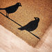 Little Birds Printed Coir Doormat - 40x75 cm-Door Mats-thumbnail-2