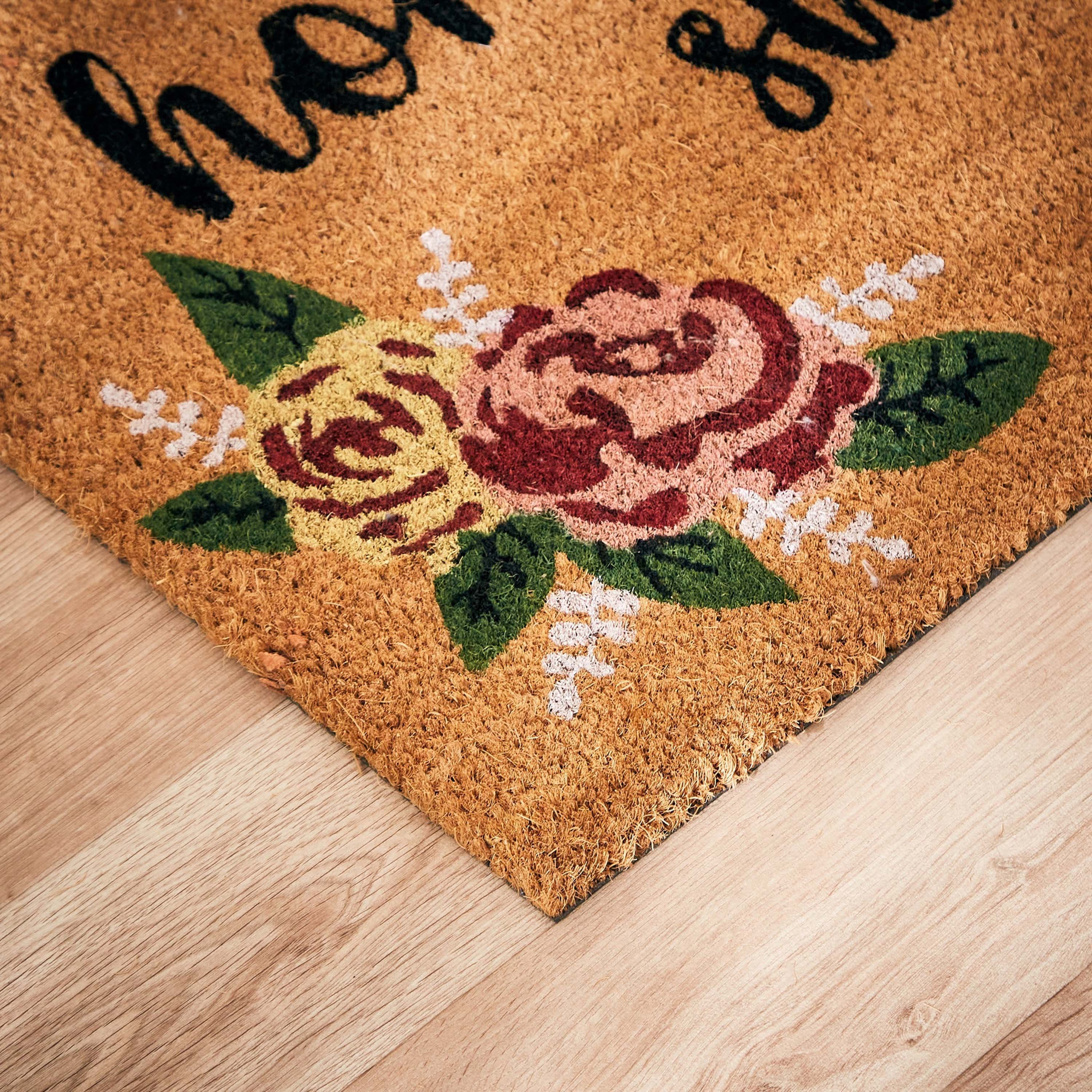 سجادة باب من ألياف جوز الهند بطبعات - 45x75 سم-hbxhomeware-hbxlivingroom-image-3