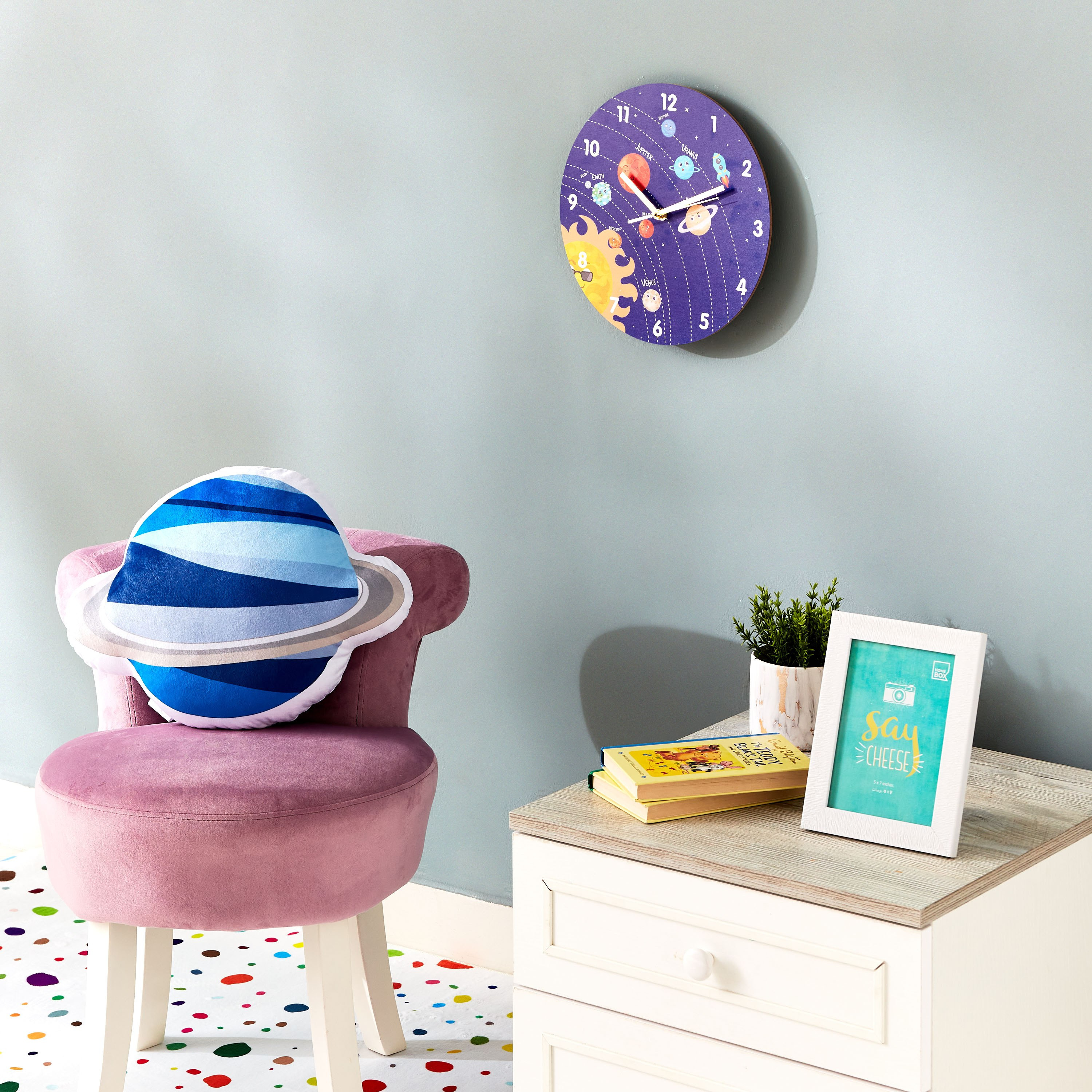 ساعة حائط من فيو - 30x30x3.5 سم-hbxhomeware-hbxkidsandyouth-image-4