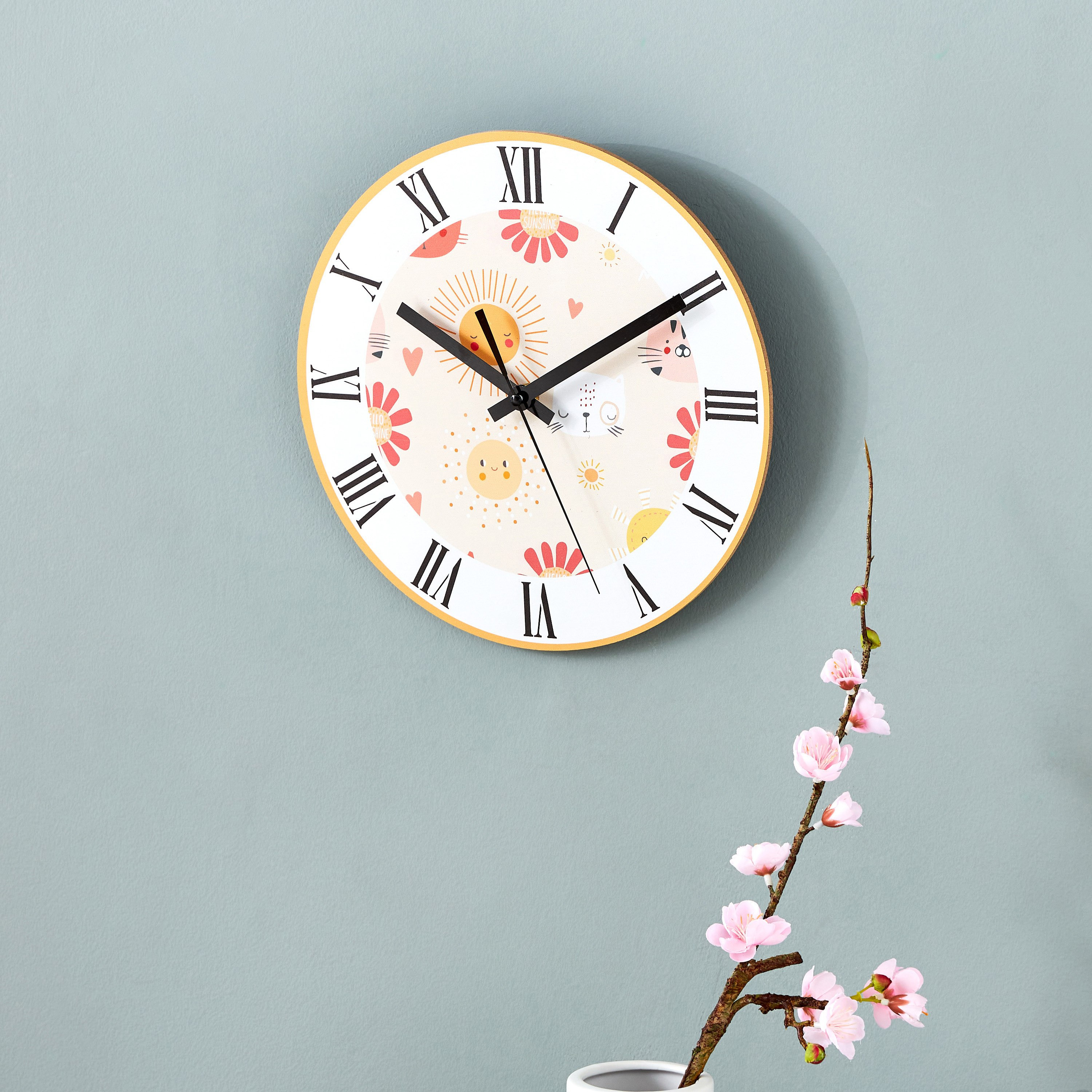 ساعة حائط من فيو - 30x30x3.5 سم-hbxhomeware-hbxkidsandyouth-image-2