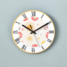 Fio Summer Vibes Wall Clock - 30x30x3.5 cm