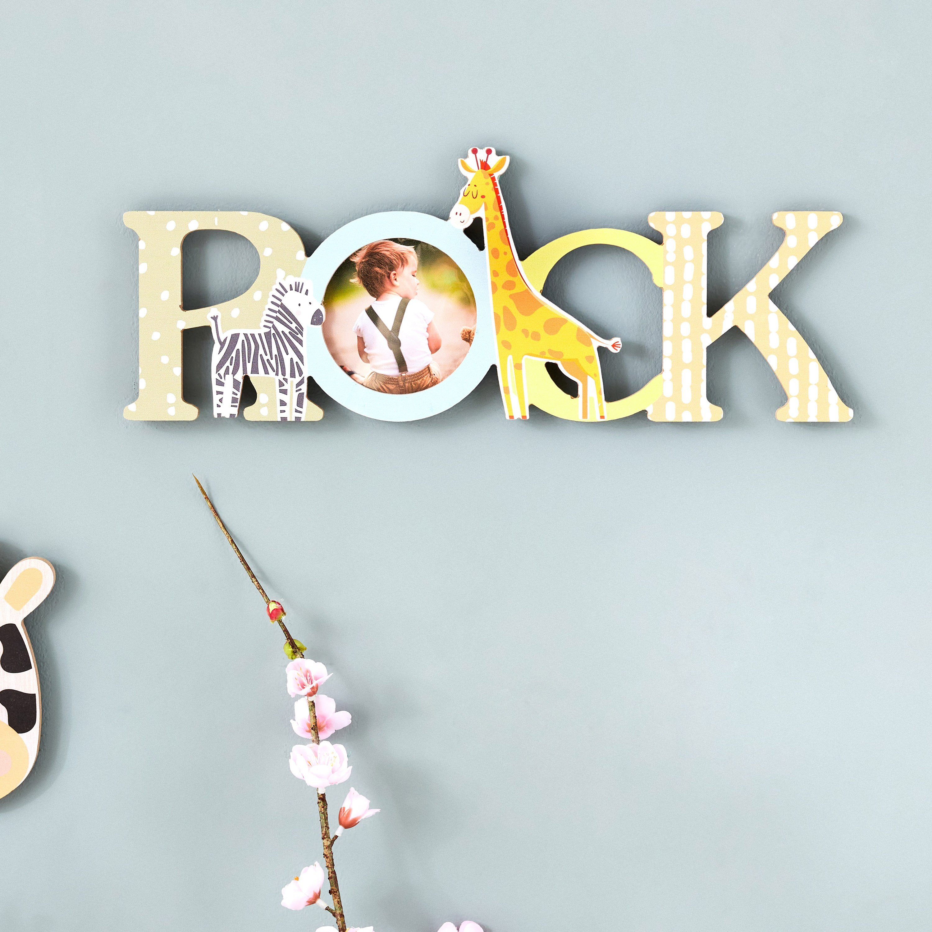 Fio Rock Shaped Photo Frame - 15x40x1 cm-hbxbedroom-decorandaccessories-photoframes-image-1