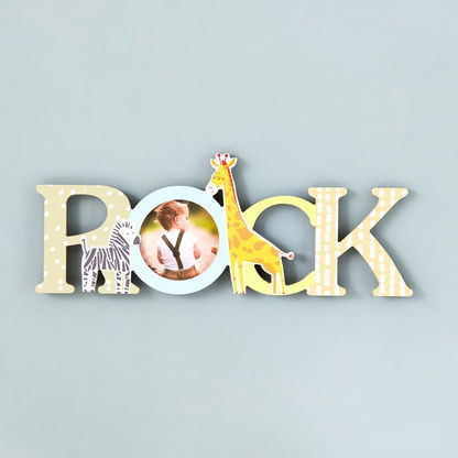 Fio Rock Shaped Photo Frame - 15x40x1 cm