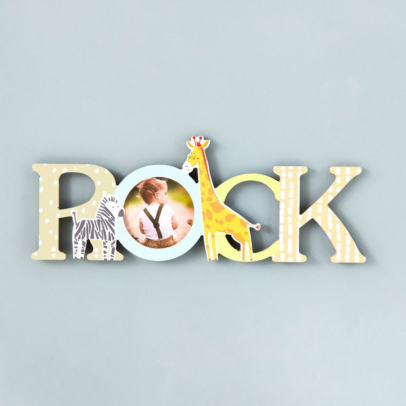 Fio Rock Shaped Photo Frame - 15x40x1 cm-Photo Frames-image-1