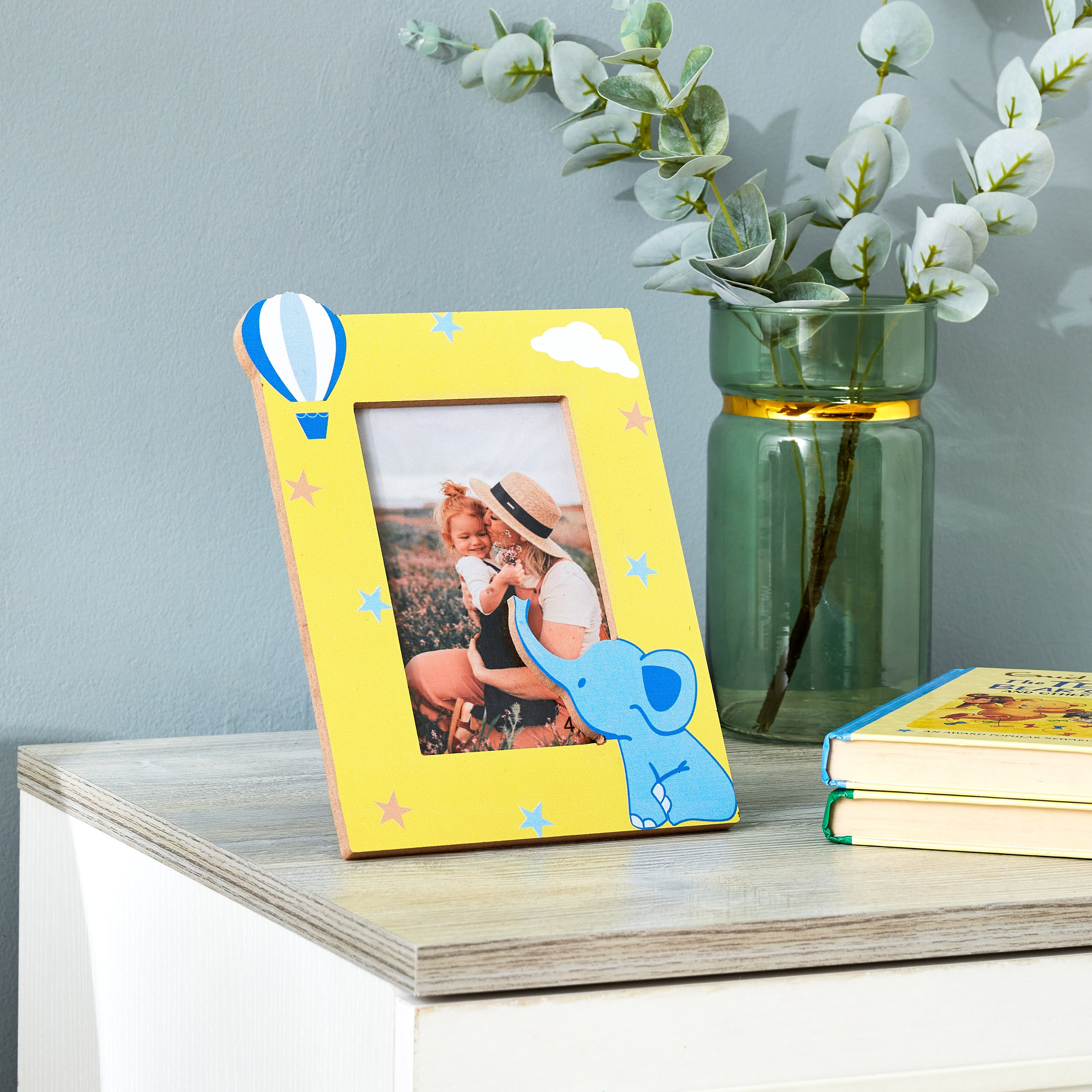 Fio Elephant Photo Frame - 17x23x1.2 cm-hbxbedroom-decorandaccessories-photoframes-image-1